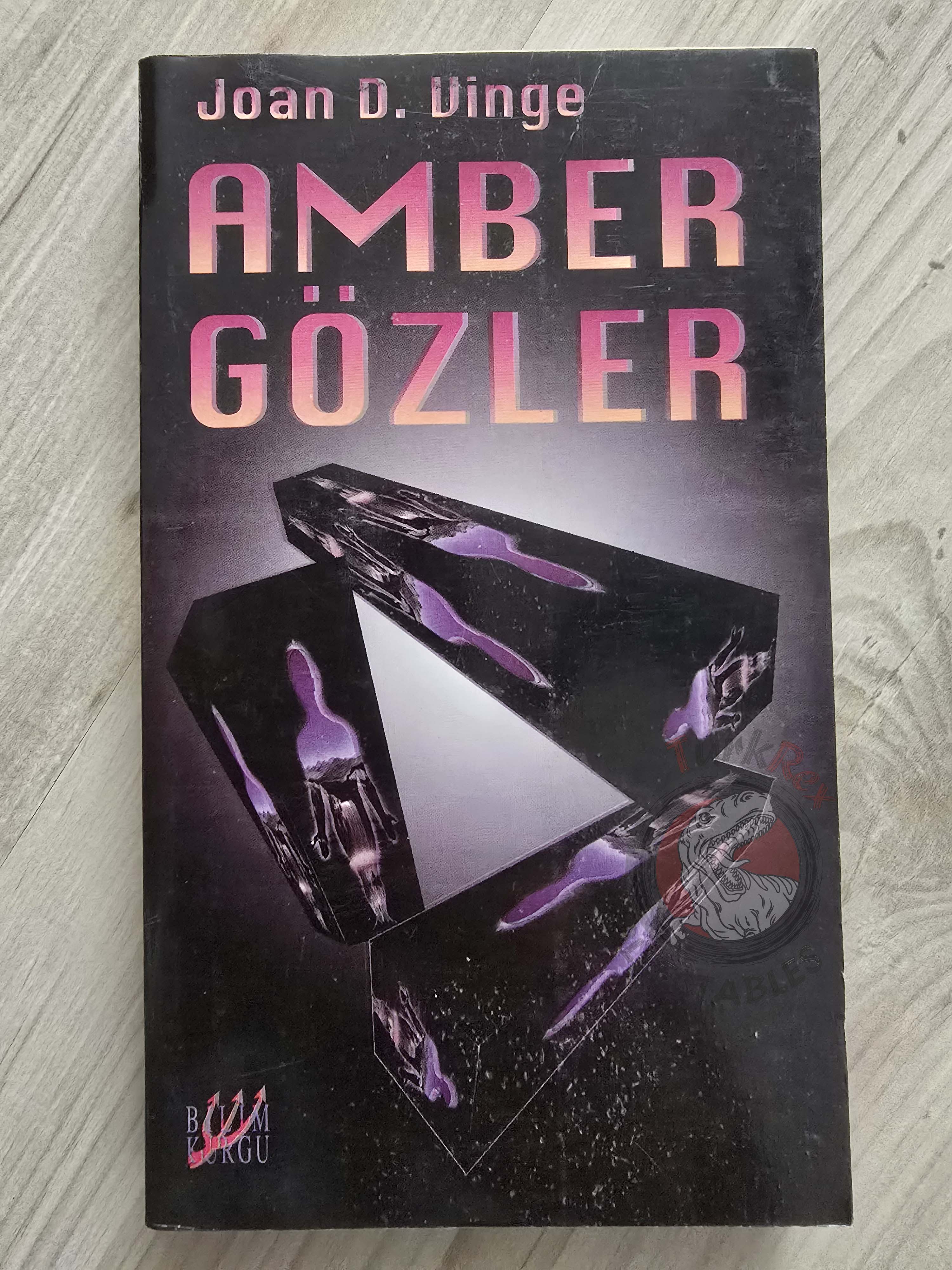 Joan D. Vinge – Eyes of Amber 1999 1st Turkish Book Turkey
