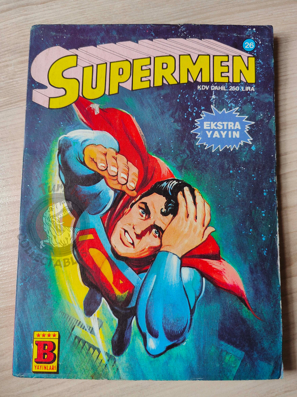 Superman #26 1984 Turkish Comic Turkey #357 Action Comics #534 #535 #536 #537