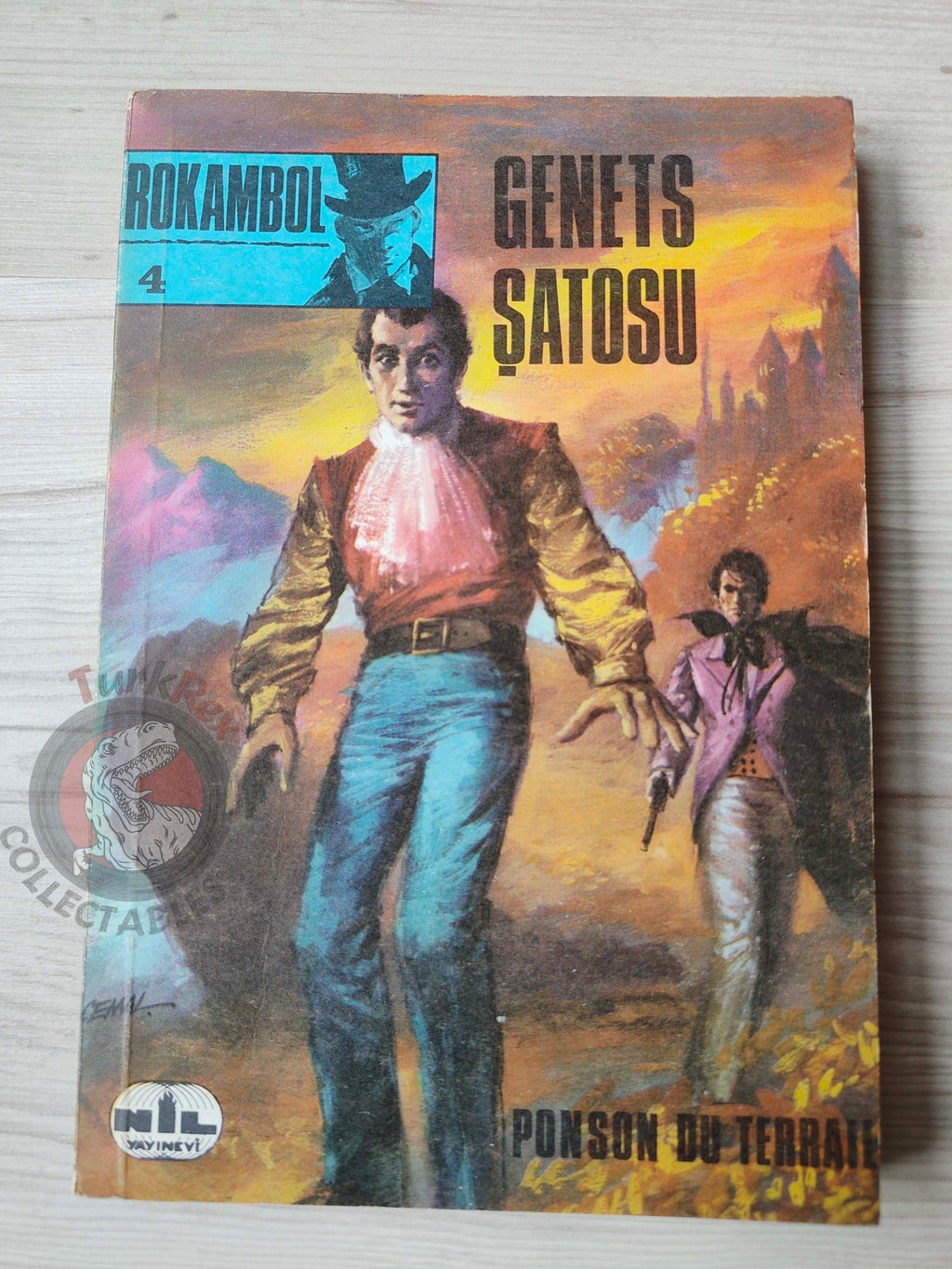Pierre Alexis Ponson du Terrail – Rocambole 4 Le Château des Genêts 1969 Turkish Book Turkey