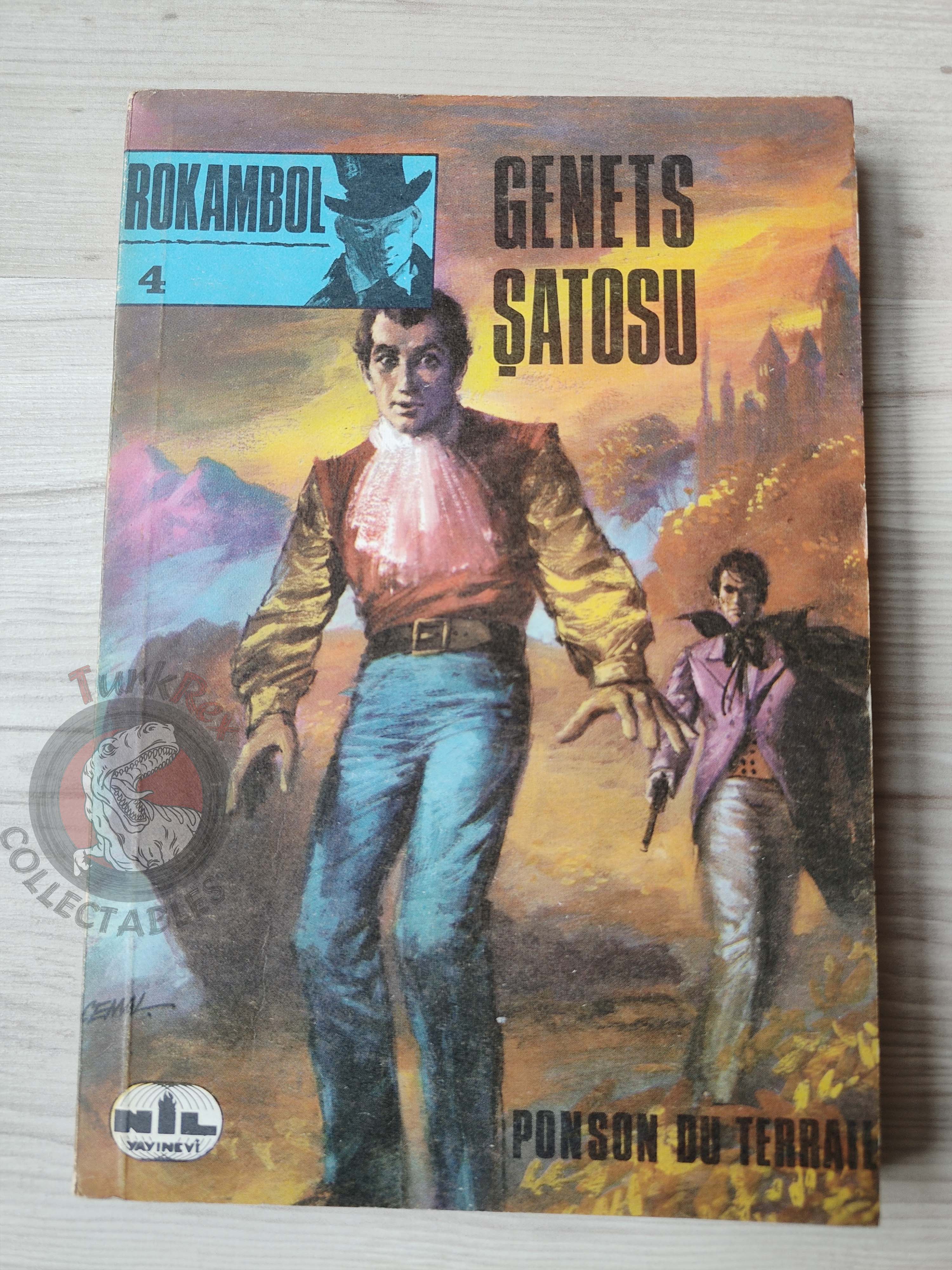 Pierre Alexis Ponson du Terrail – Rocambole 4 Le Château des Genêts 1969 Turkish Book Turkey