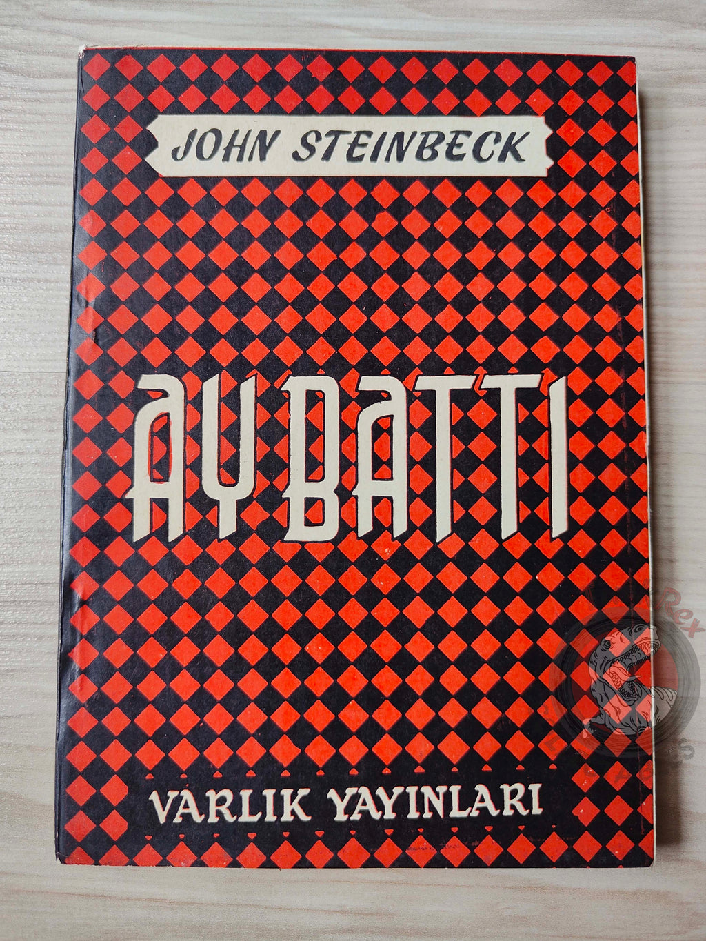 John Steinbeck – The Moon is Down 1953 1st Turkish Book Turkey