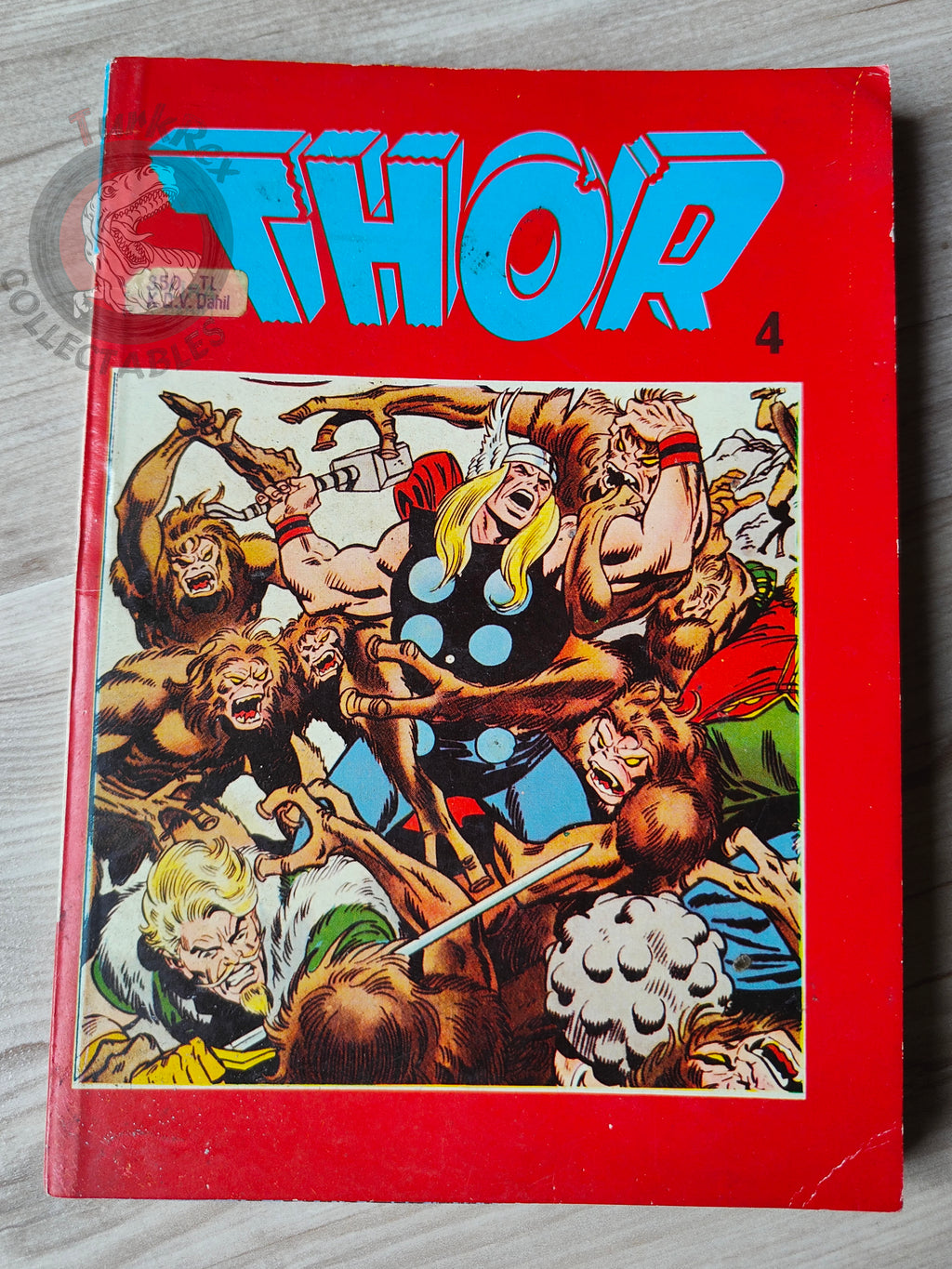 Thor #4 1985 Turkish Comic Turkey The Mighty Thor #193–196 Silver Surfer