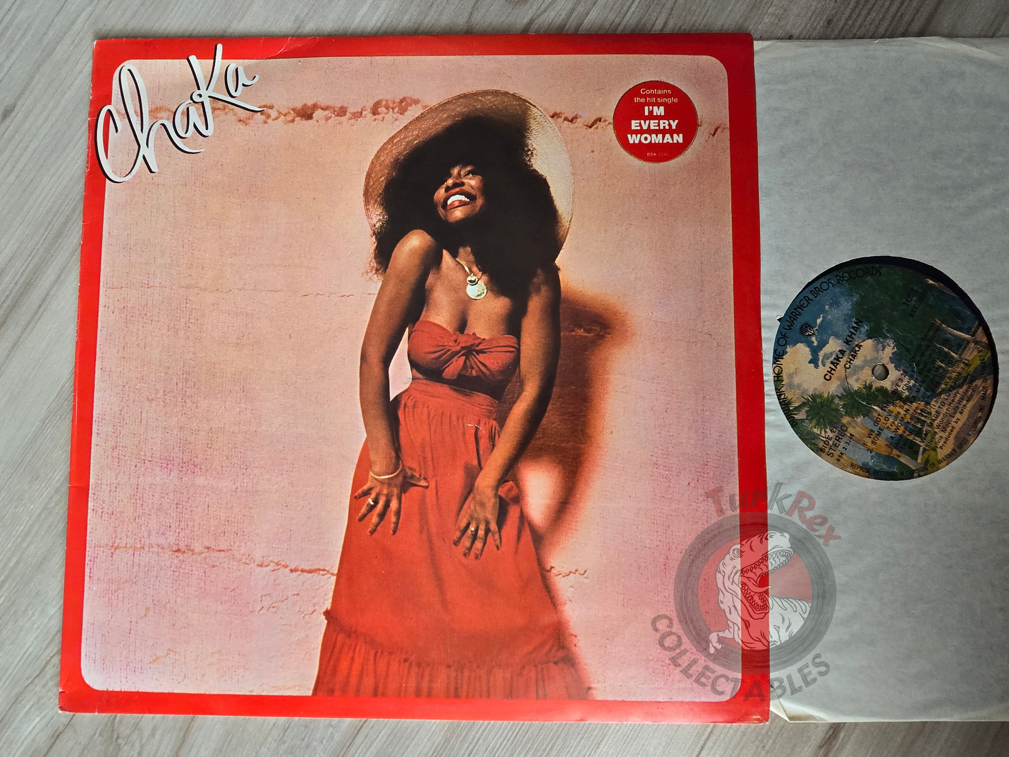 Chaka Khan – Chaka Turkish Pressing Vinyl Turkey Edition