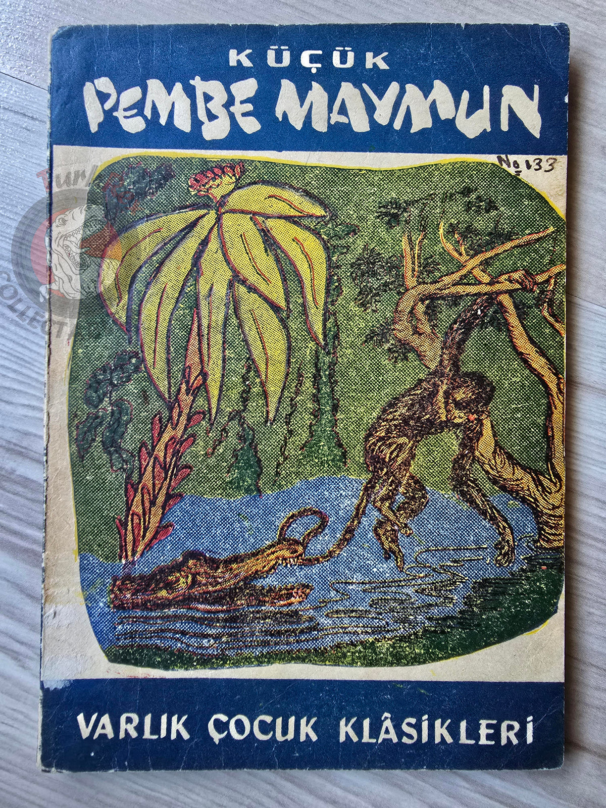 Carlo Collodi – Adventures Of Pipi The Pink Monkey 1961 Turkish Book Turkey Illustrated