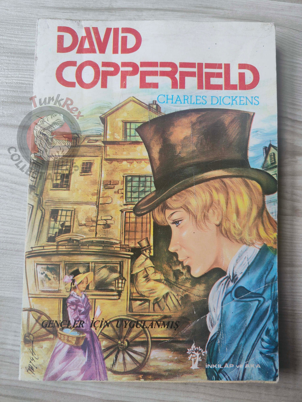 Charles Dickens –  David Copperfield 1982 Illustrated Turkish Book Turkey