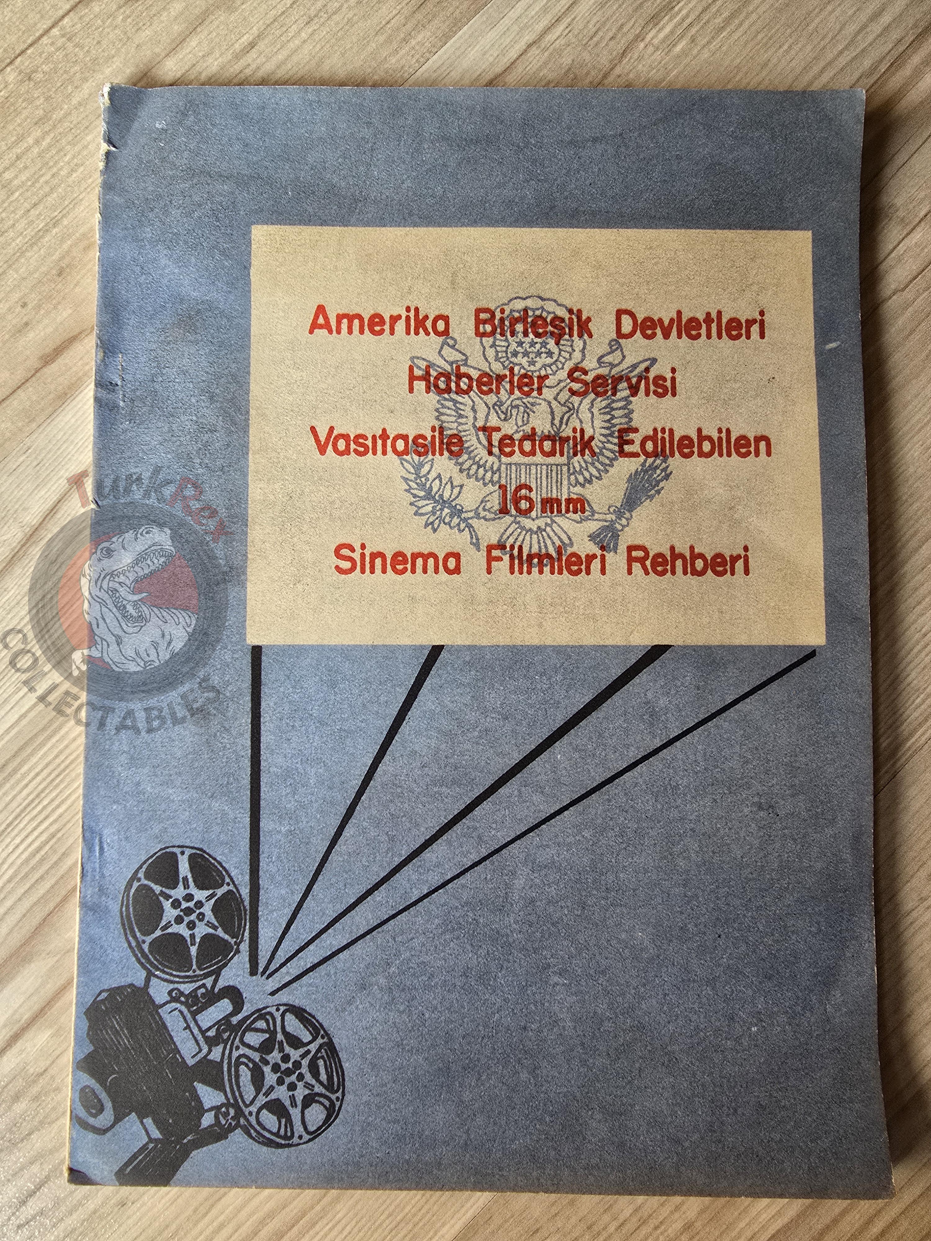 Guide to 16 mm Motion Pictures United States Information Service 1950s Turkish Book Turkey