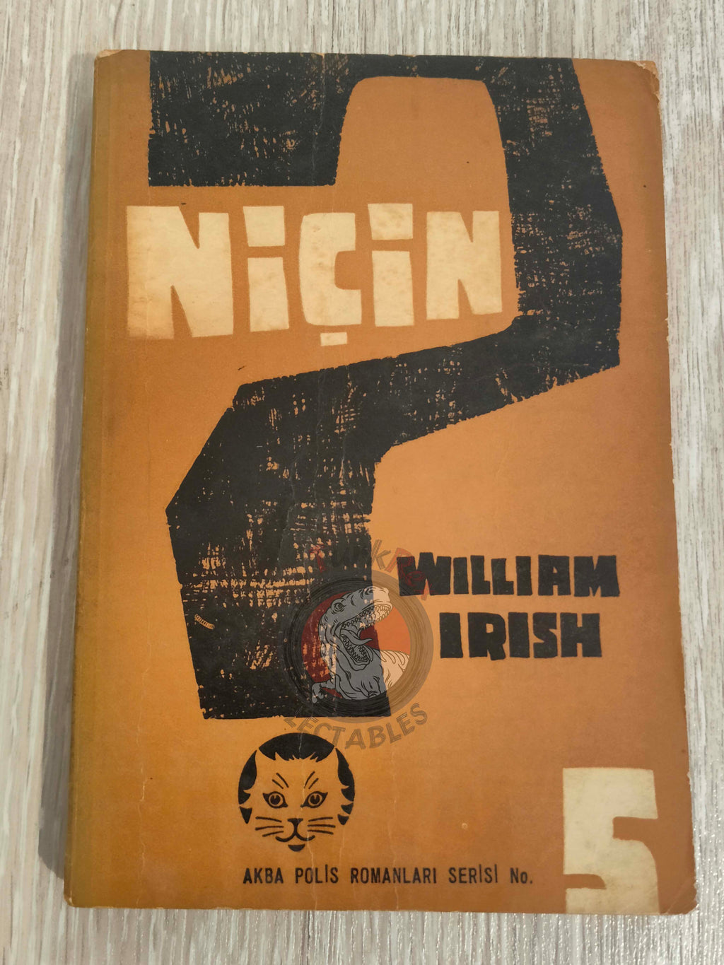 Cornell Woolrich – The Bride Wore Black 1962 1st Turkish Book Turkey William Irish