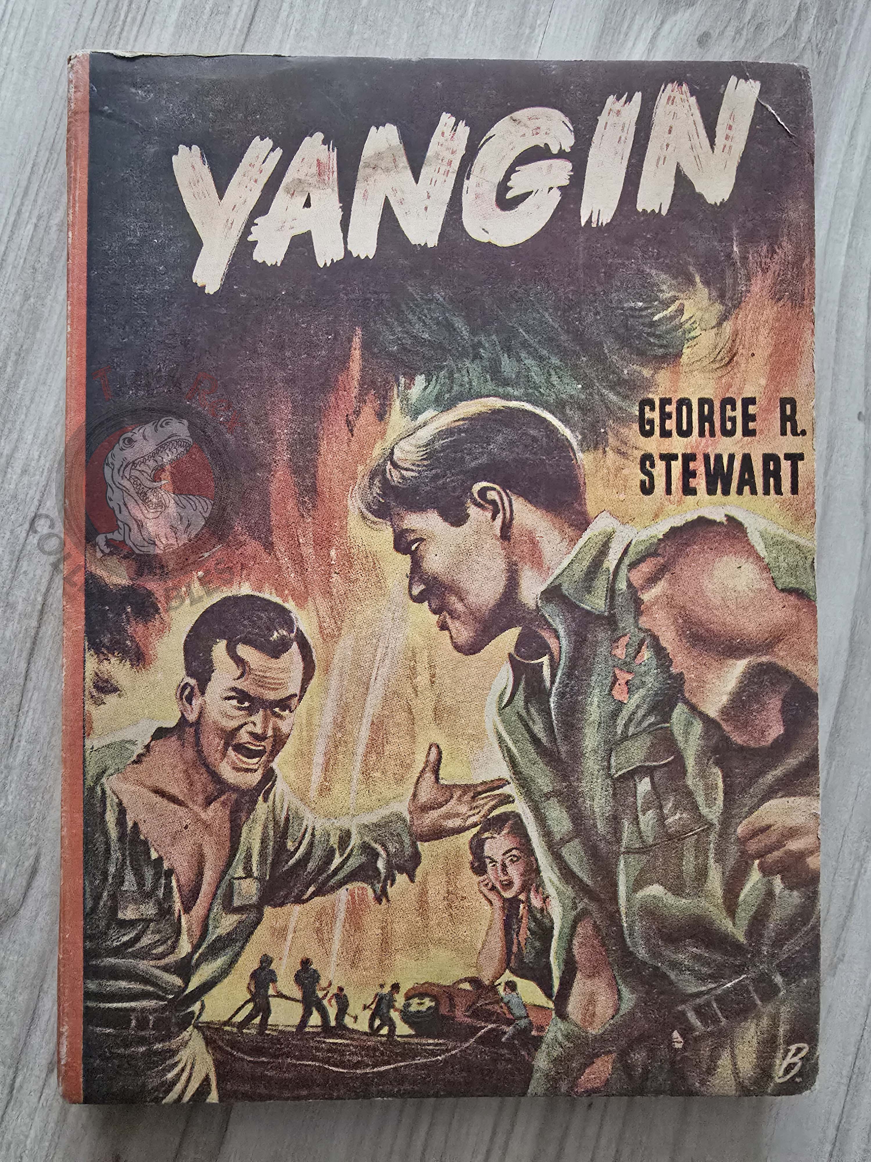 George R. Stewart – Fire 1953 1st Turkish Book Turkey