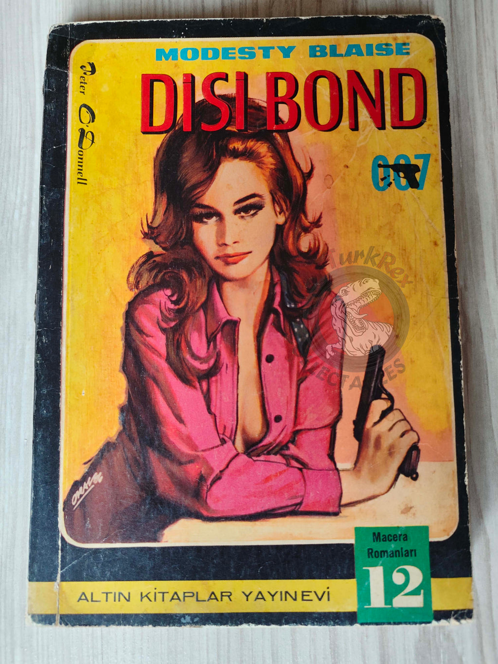 Peter O’Donnell – Modest Blaise 1966 1st Turkish Book Turkey