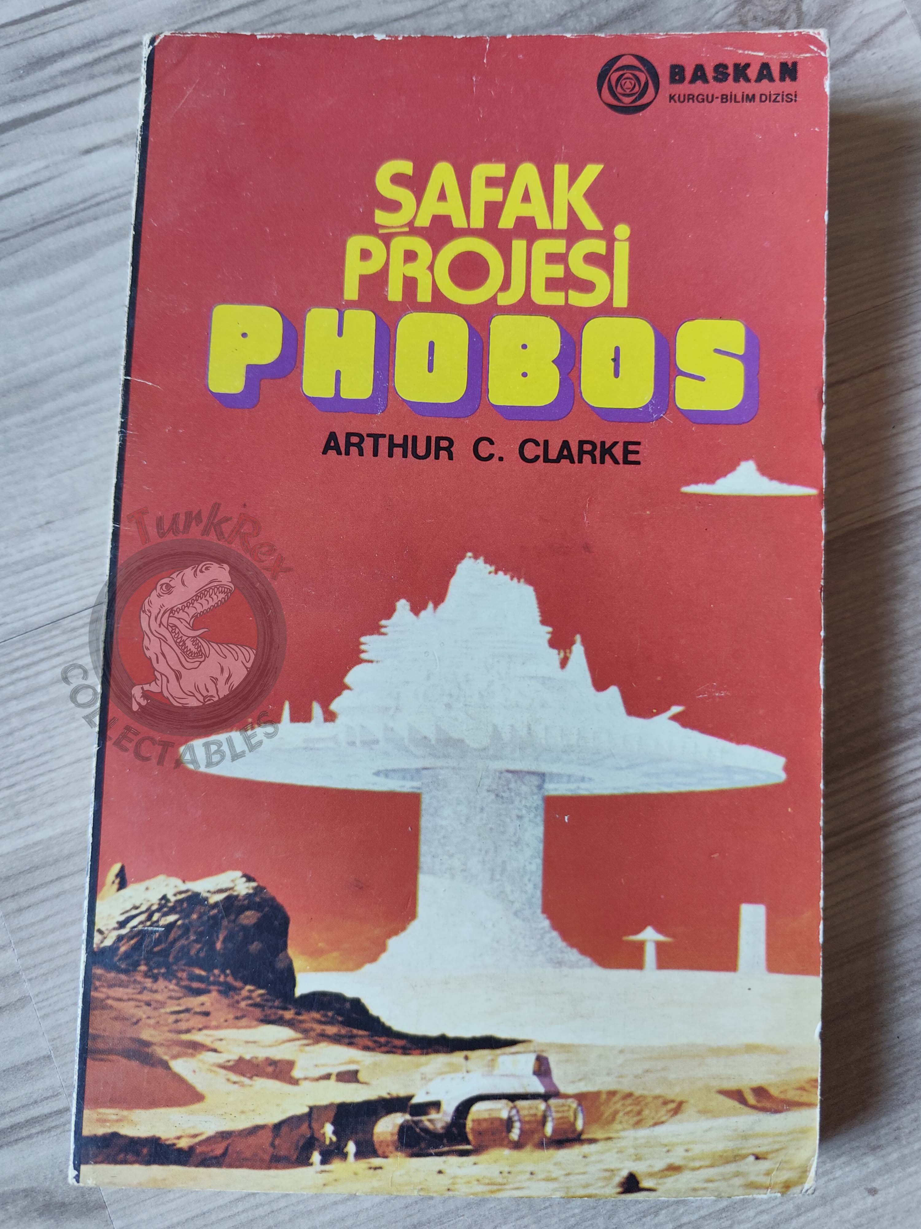 Arthur C. Clarke – The Sands of Mars 1983 1st Turkish Book Turkey