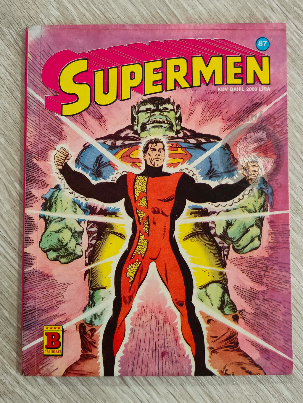 Superman #87 1991 Turkish Comic Turkey #287 Action Comics #650 Superboy #1