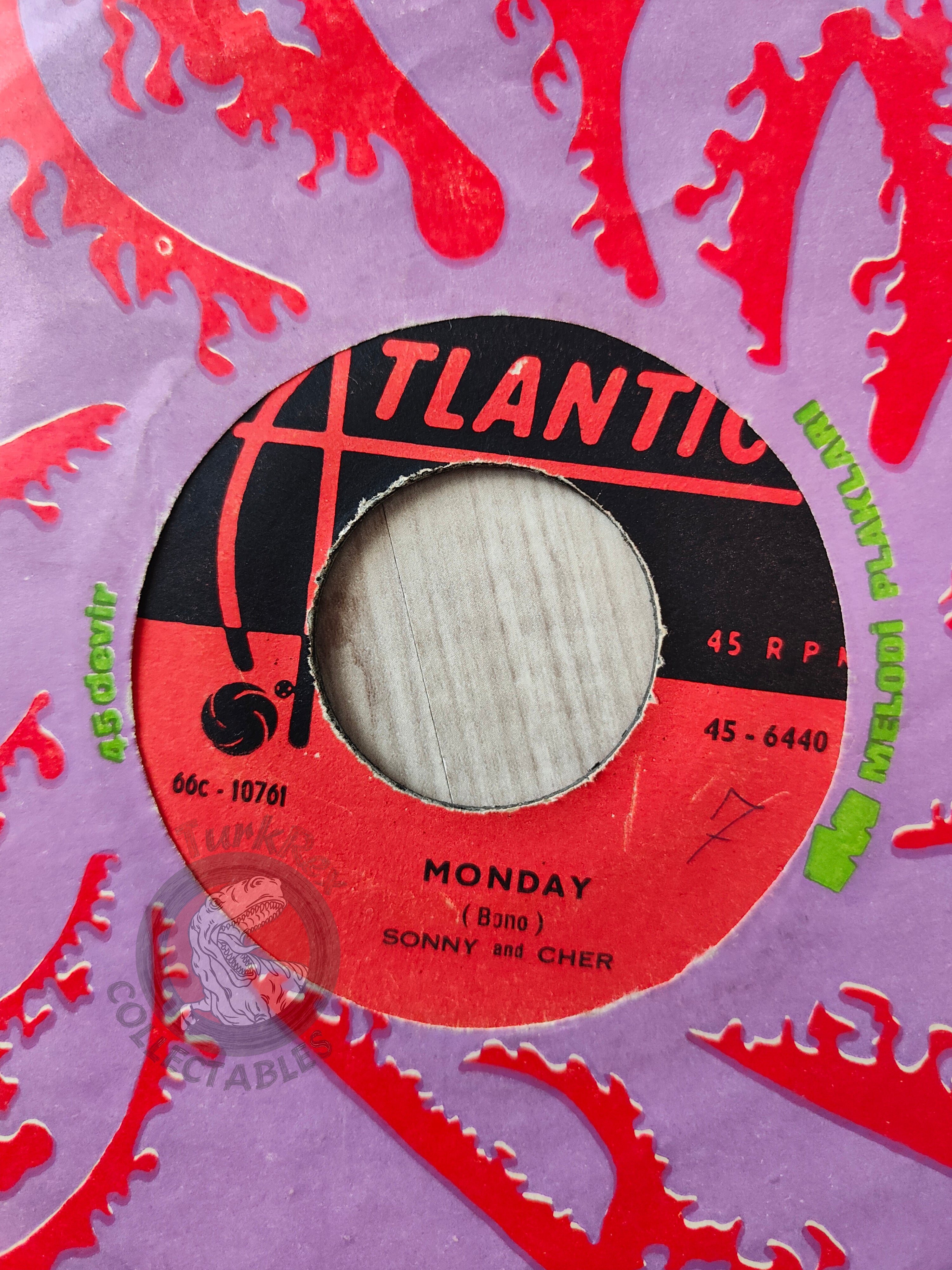 Sonny & Cher – Little Man 7" Turkish Pressing Vinyl Turkey Edition