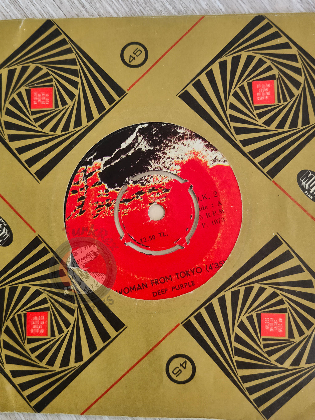 Deep Purple – Woman From Tokyo 7" Turkish Pressing Vinyl Turkey Edition