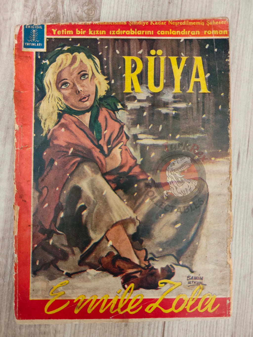 Émile Zola – The Dream 1955 1st Turkish Book Turkey