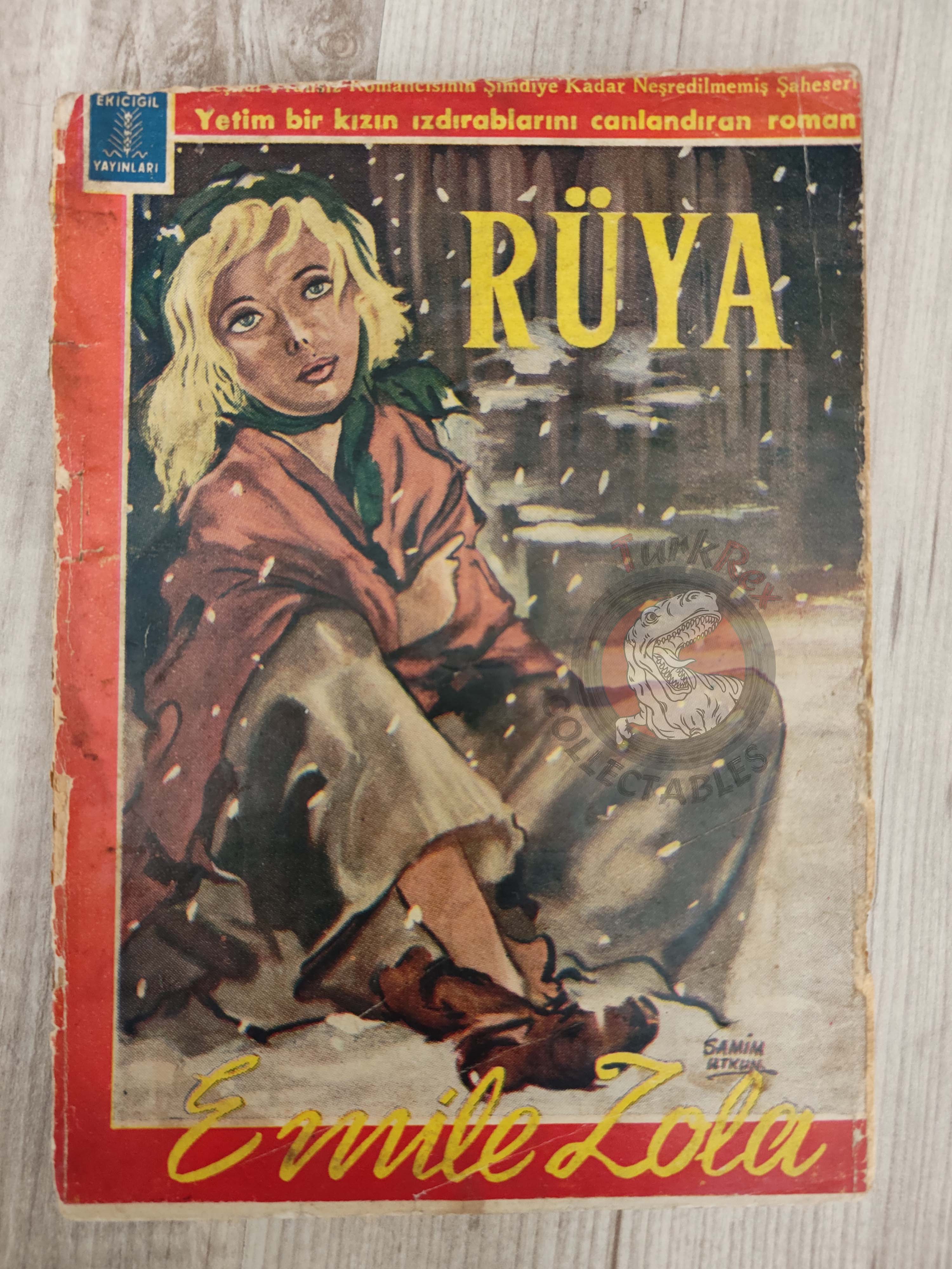 Émile Zola – The Dream 1955 1st Turkish Book Turkey