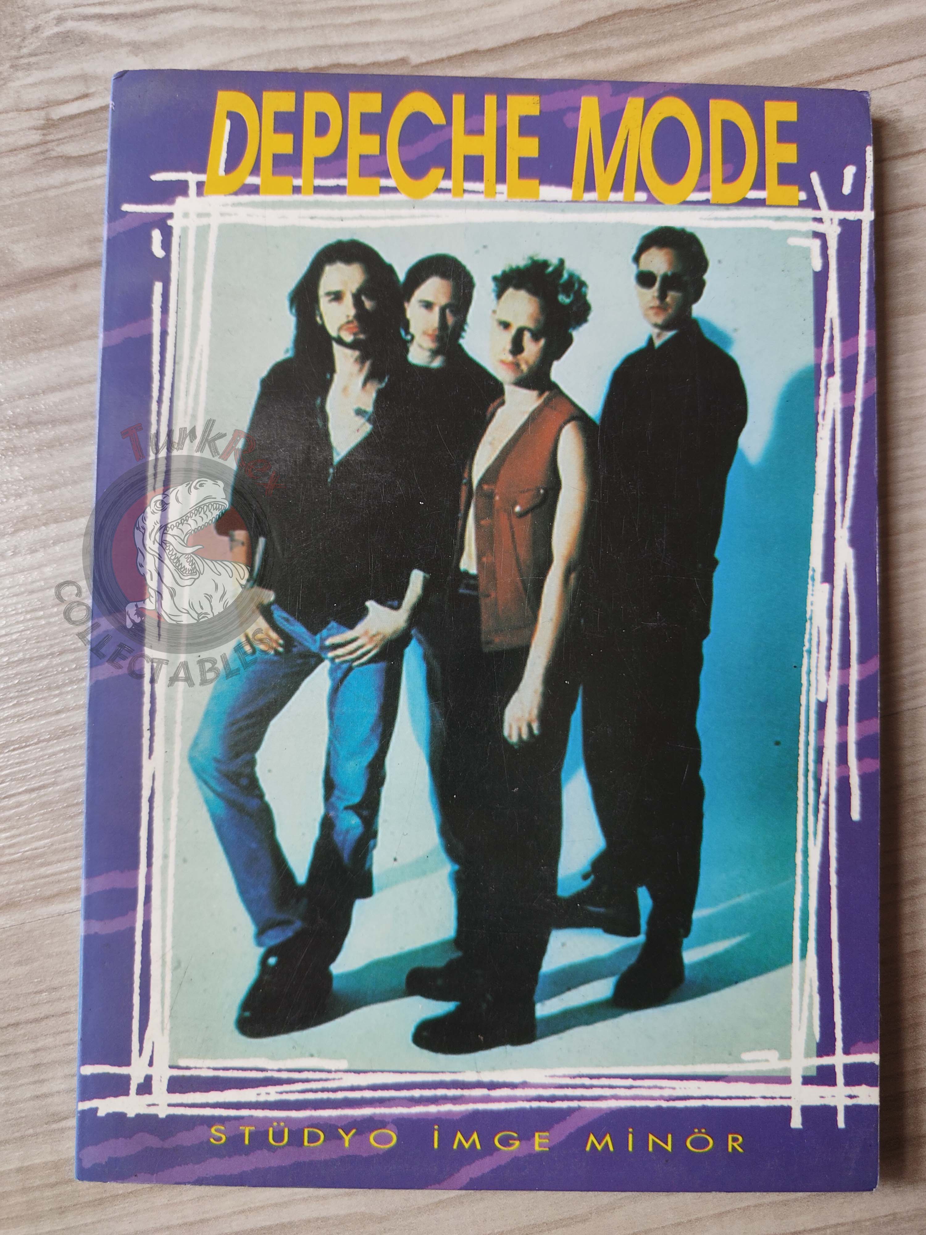 Depeche Mode Biography Book 1995 1st by Turkish Writer Book Turkey