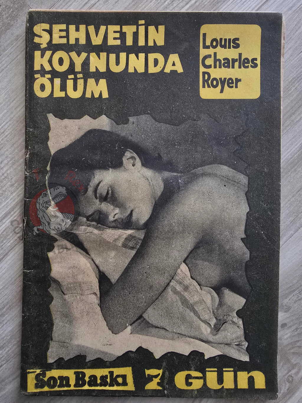 Louis-Charles Royer – La Tempête des passions 1958 1st Turkish Book Turkey
