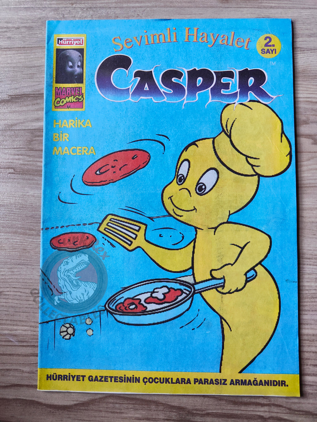 Casper the Friendly Ghost – Issue #2 1996 Turkish Comic Turkey