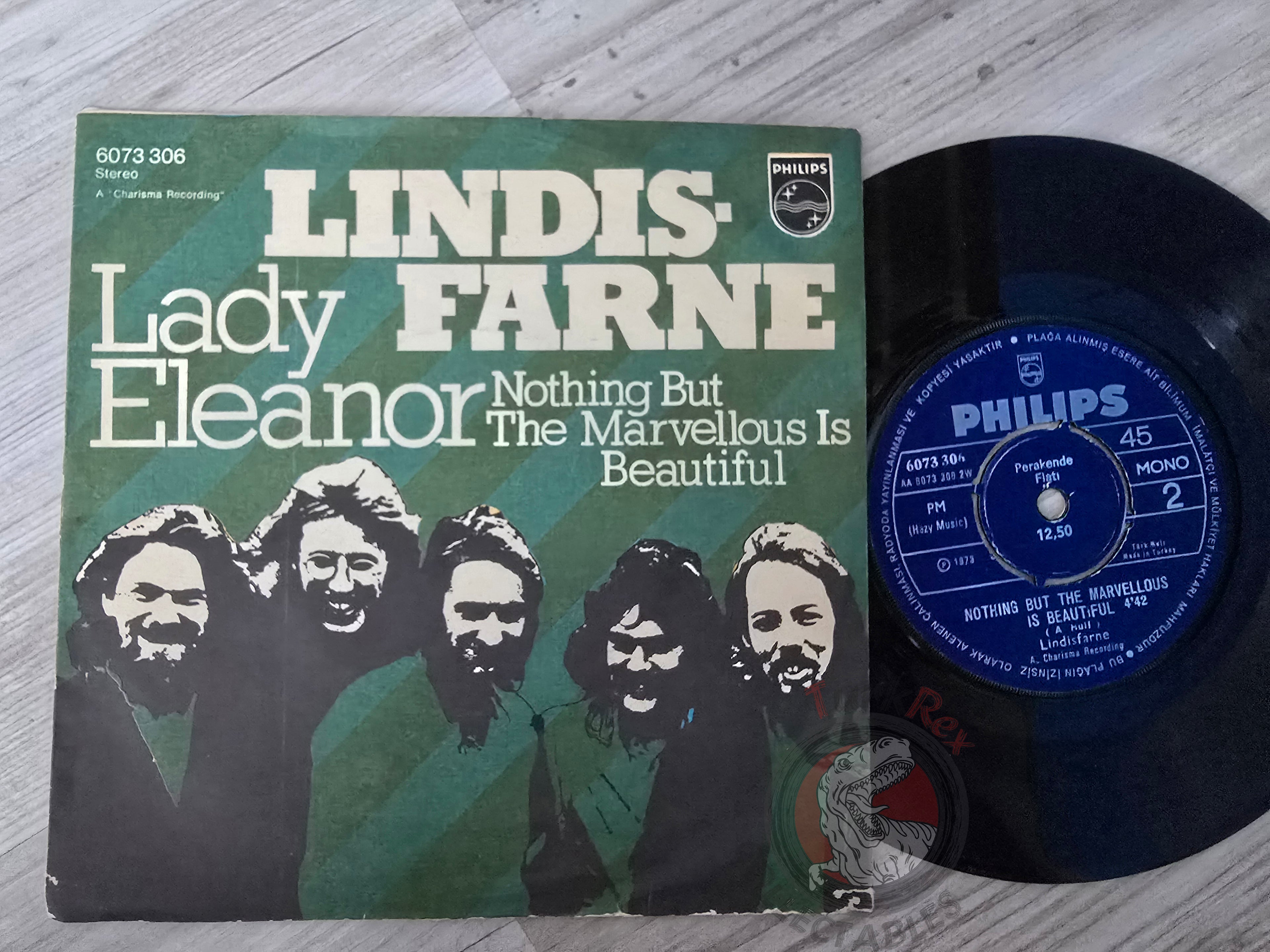 Lindisfarne – Lady Eleanor 7" Turkish Pressing Vinyl Turkey Edition