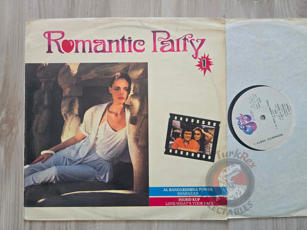 Various – Romantic Party 1  Turkish Pressing Vinyl Turkey Edition