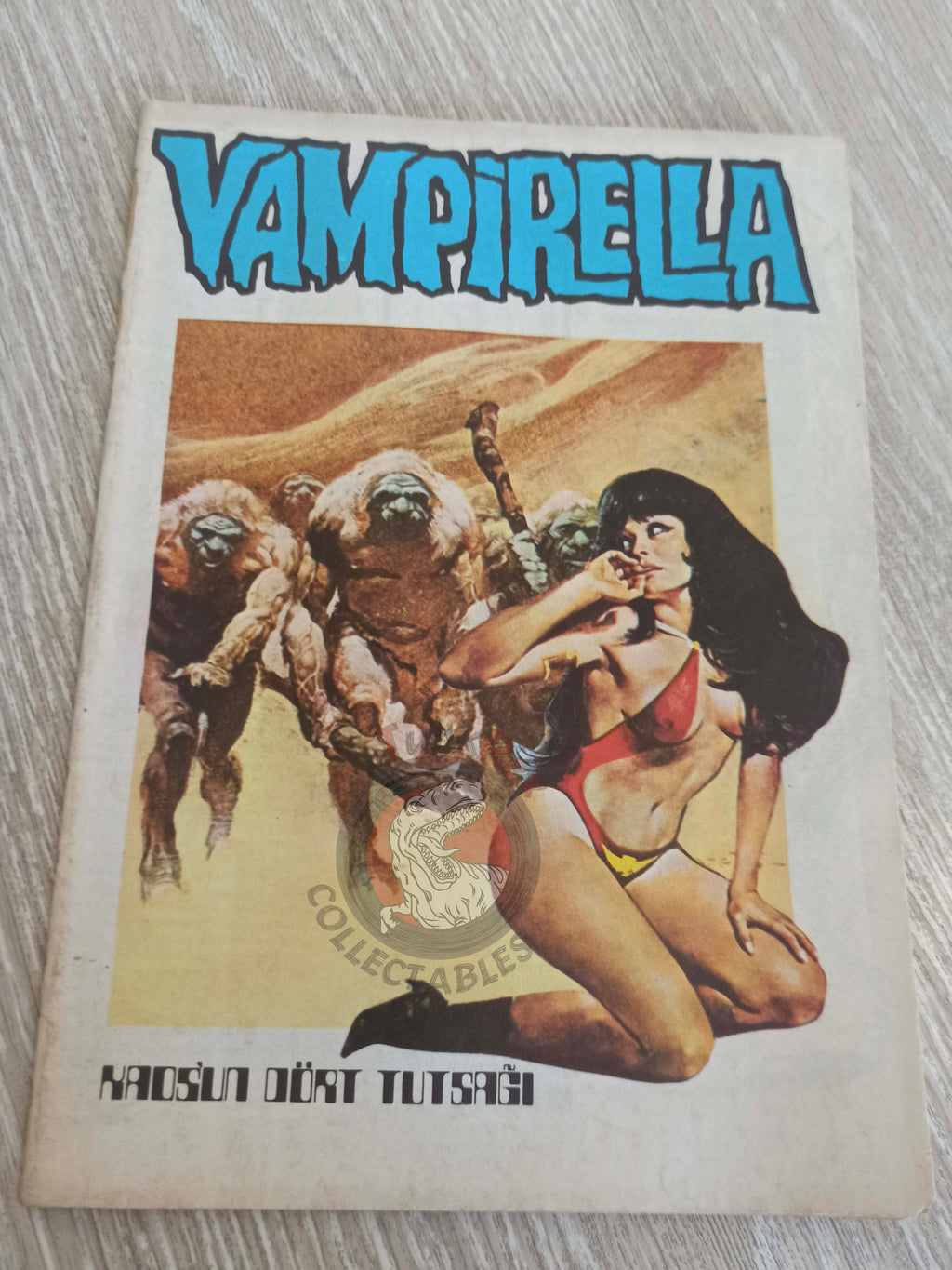 Vampirella #7 1976 Turkish Comic Turkey Warren Publishing cover #33 #17 Morbius