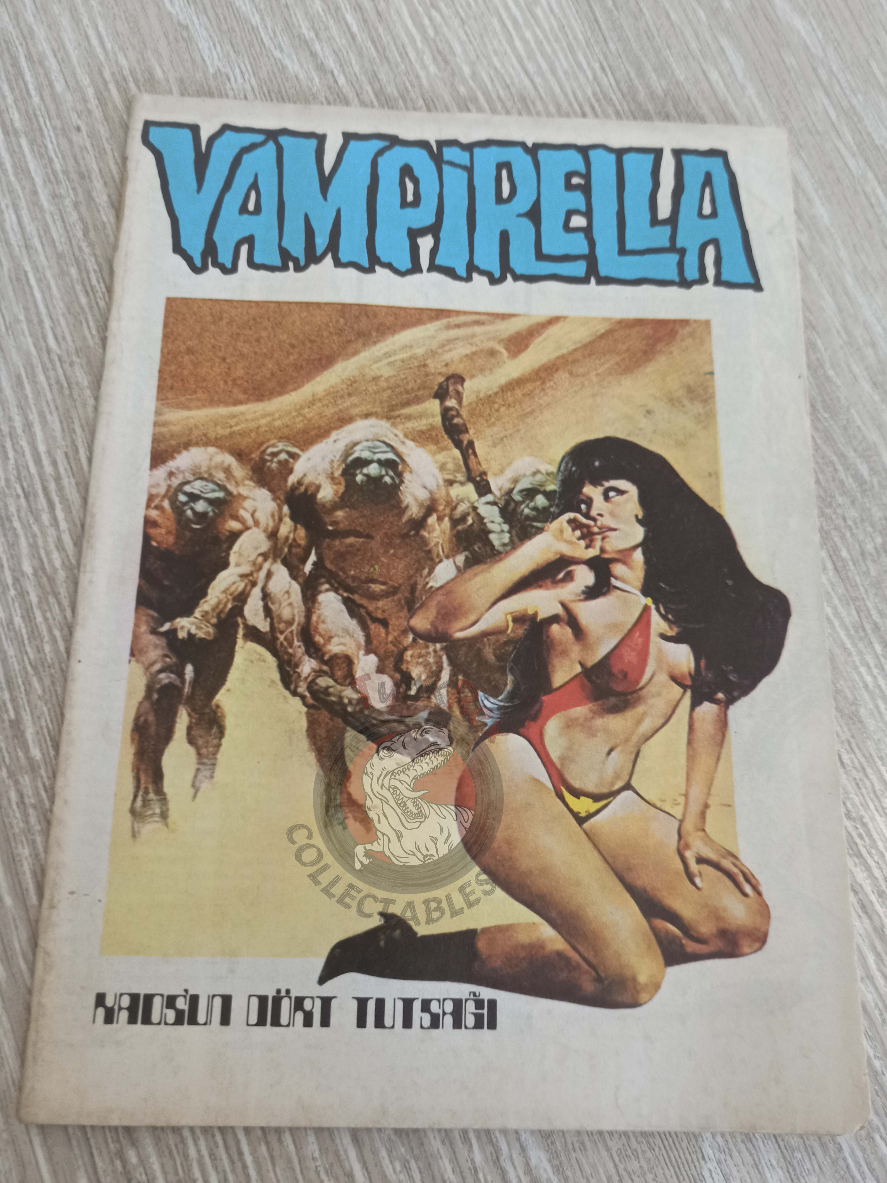 Vampirella #7 1976 Turkish Comic Turkey Warren Publishing cover #33 #17 Morbius