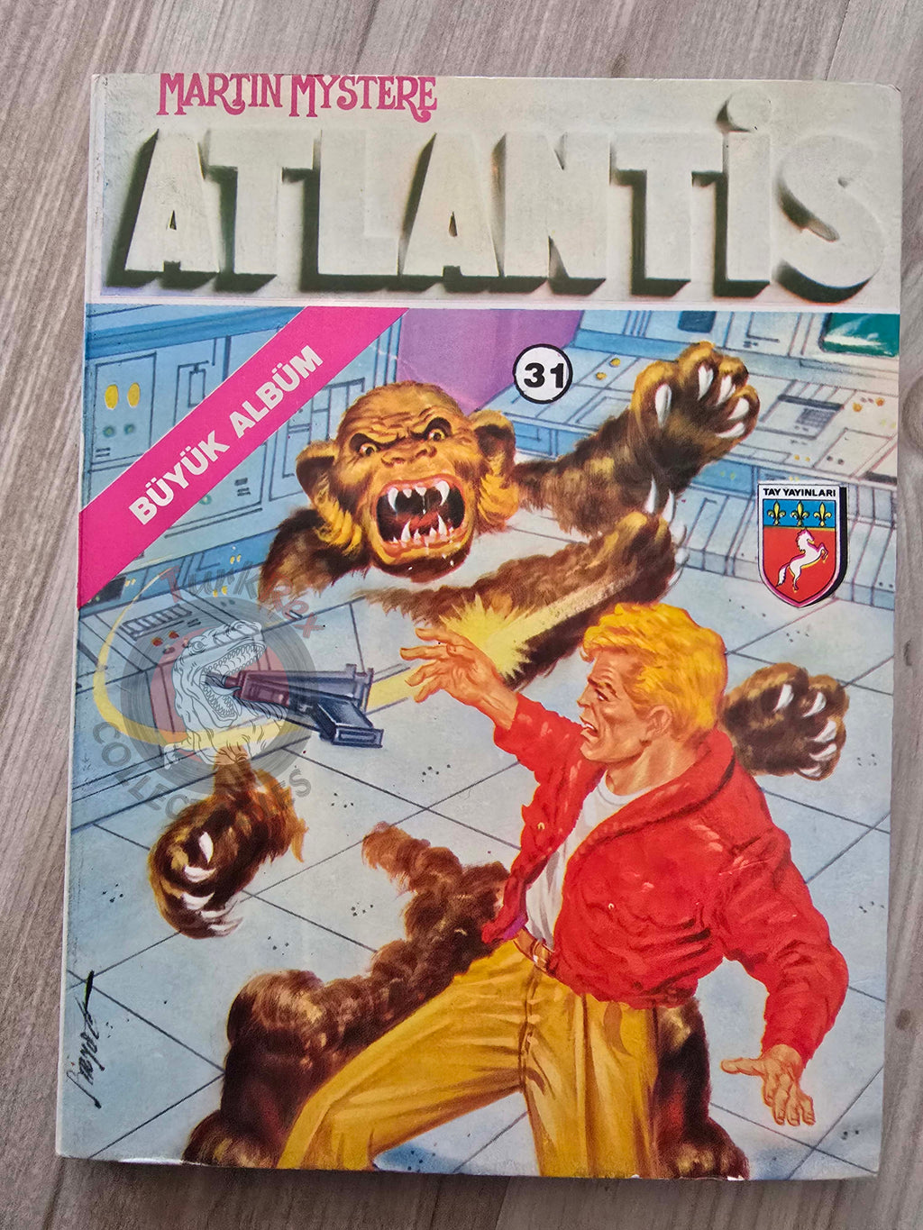 Martin Mystère #31 Il Piccolo Popolo 80s Turkish Comic Turkey #75 #76