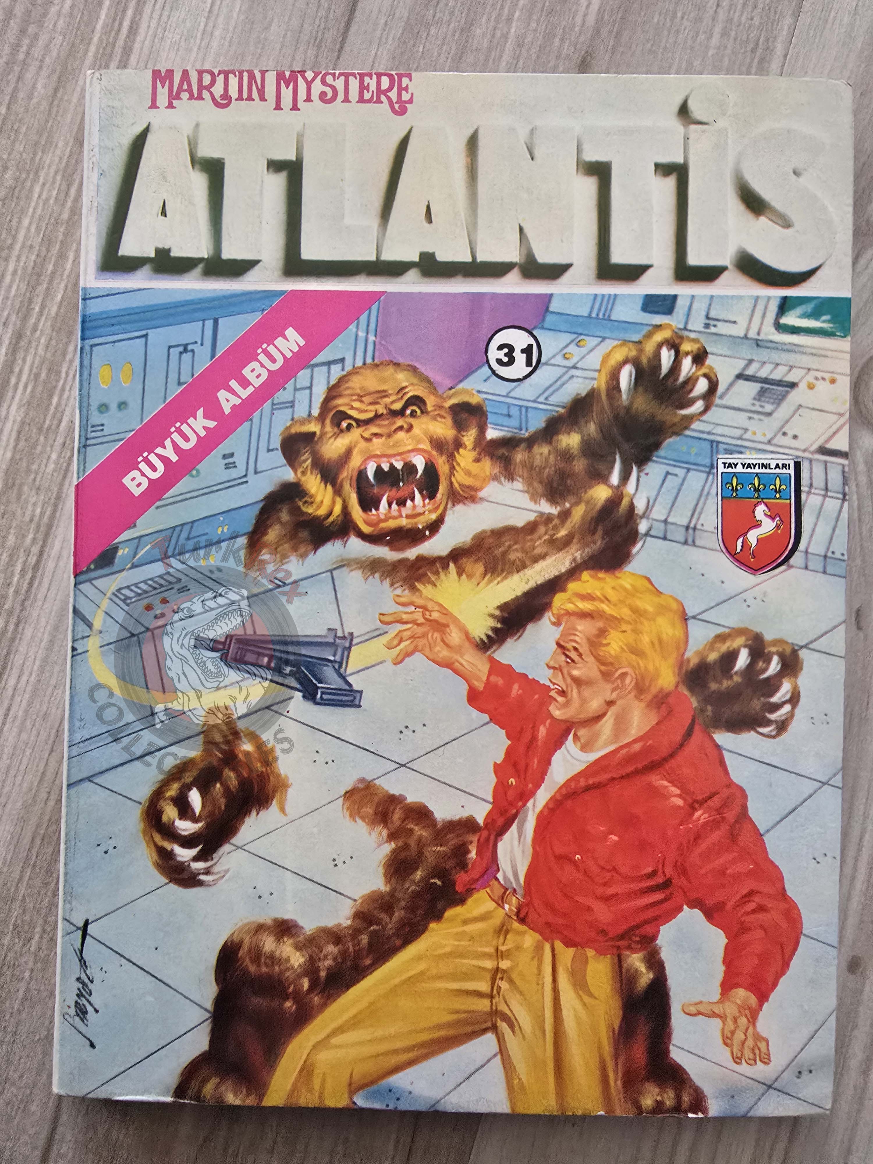 Martin Mystère #31 Il Piccolo Popolo 80s Turkish Comic Turkey #75 #76