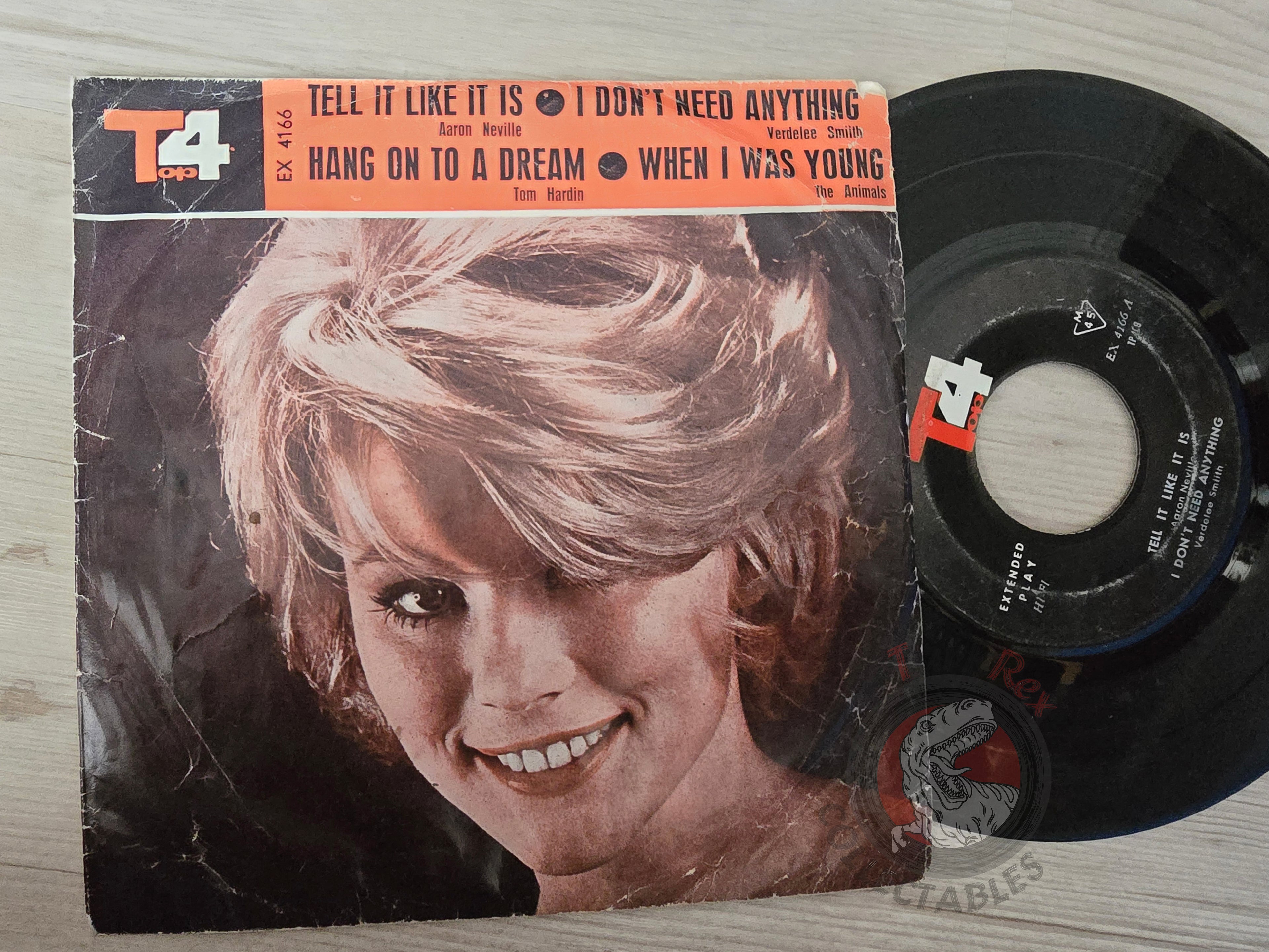The Animals / Aaron Neville / Verdelee Smith / Tim Hardin  7" Iran Pressing Vinyl Iranian Edition