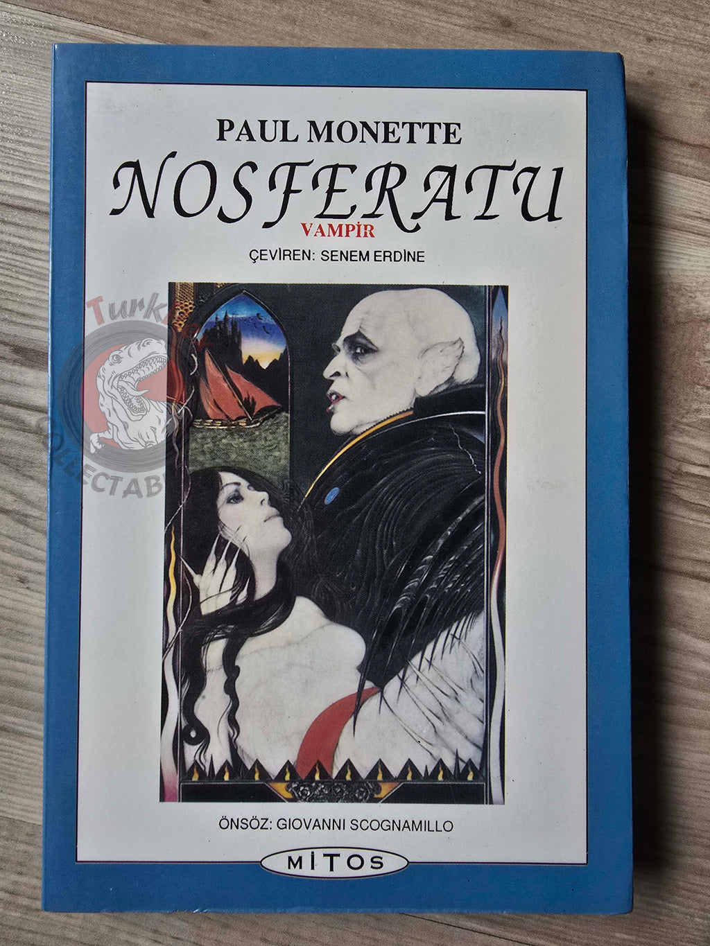 Paul Monette – Nosferatu: The Vampyre 1993 Turkish Book Turkey