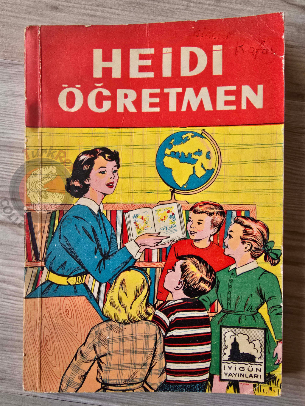 Johanna Spyri – Heidi Grows Up 1966 Turkish Book Turkey Illustrated