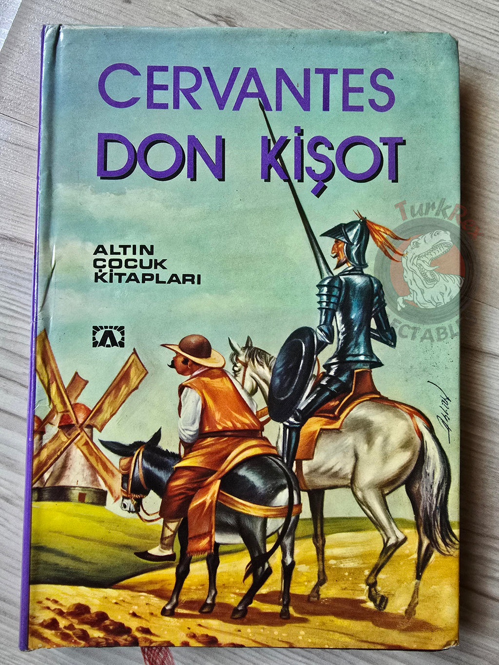 Miguel de Cervantes – Don Quixote 1980 HC/DJ Turkish Book Turkey Illustrated