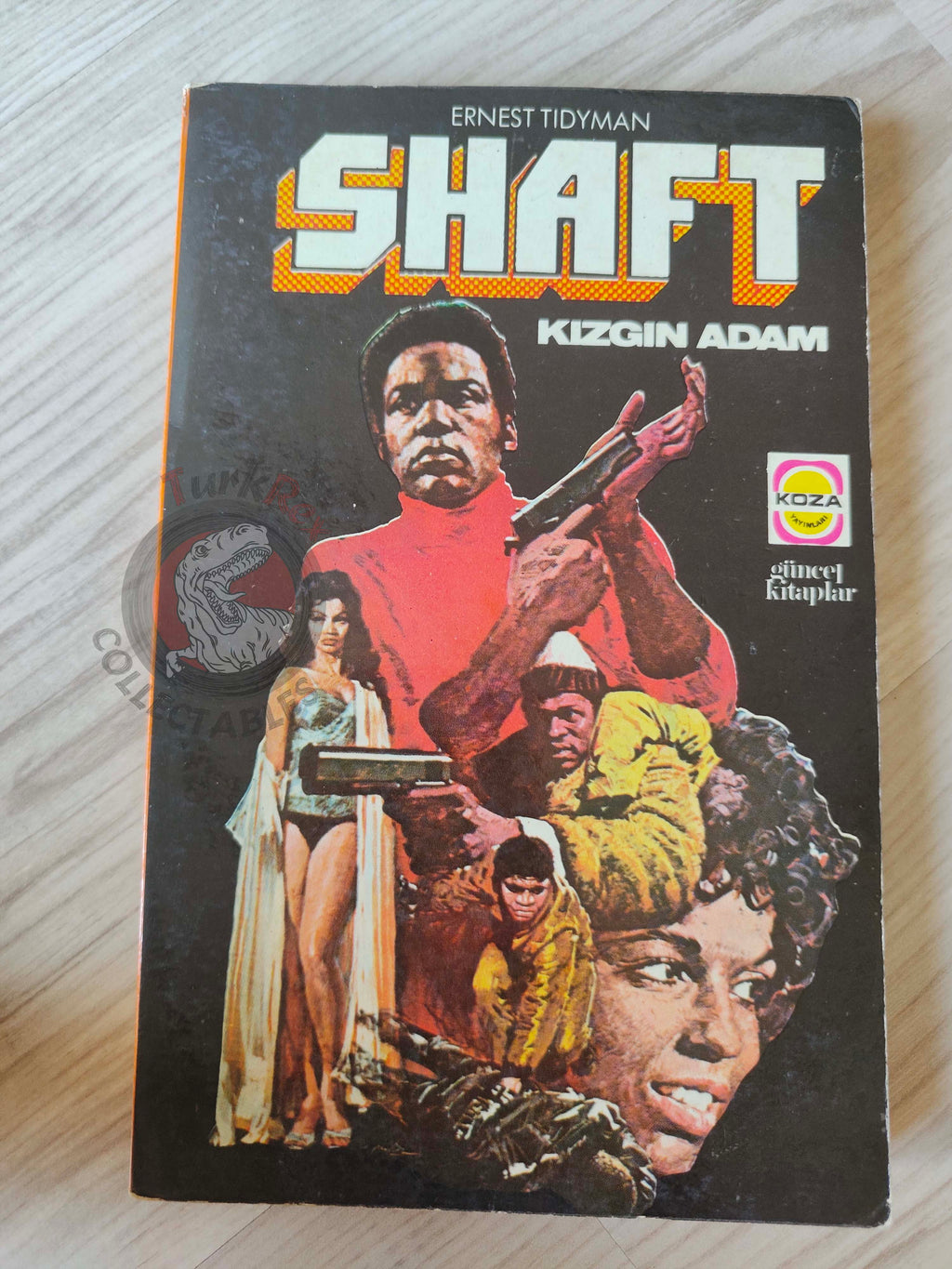 Ernest Tidyman – Shaft 1973 1st Turkish Book Turkey