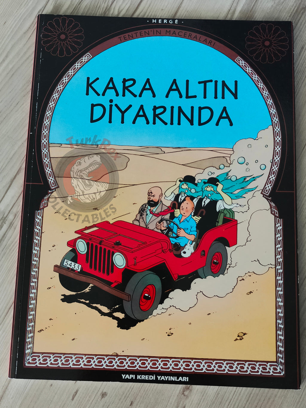 Tintin – Land of Black Gold 1998 Turkish Edition Comic Turkey 2nd YKY
