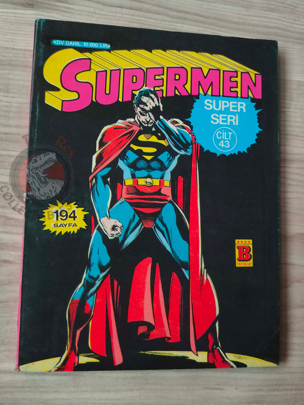 Superman Vol #43 1992 Turkish Comic Turkey #72  Action Comics #547 #650 Superdog