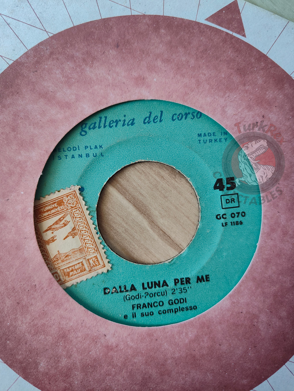 Franco Godi E Il Suo Complesso – Tema Dal Film "Il Giorno Più Lungo" 7" Turkish Pressing Vinyl Turkey Edition