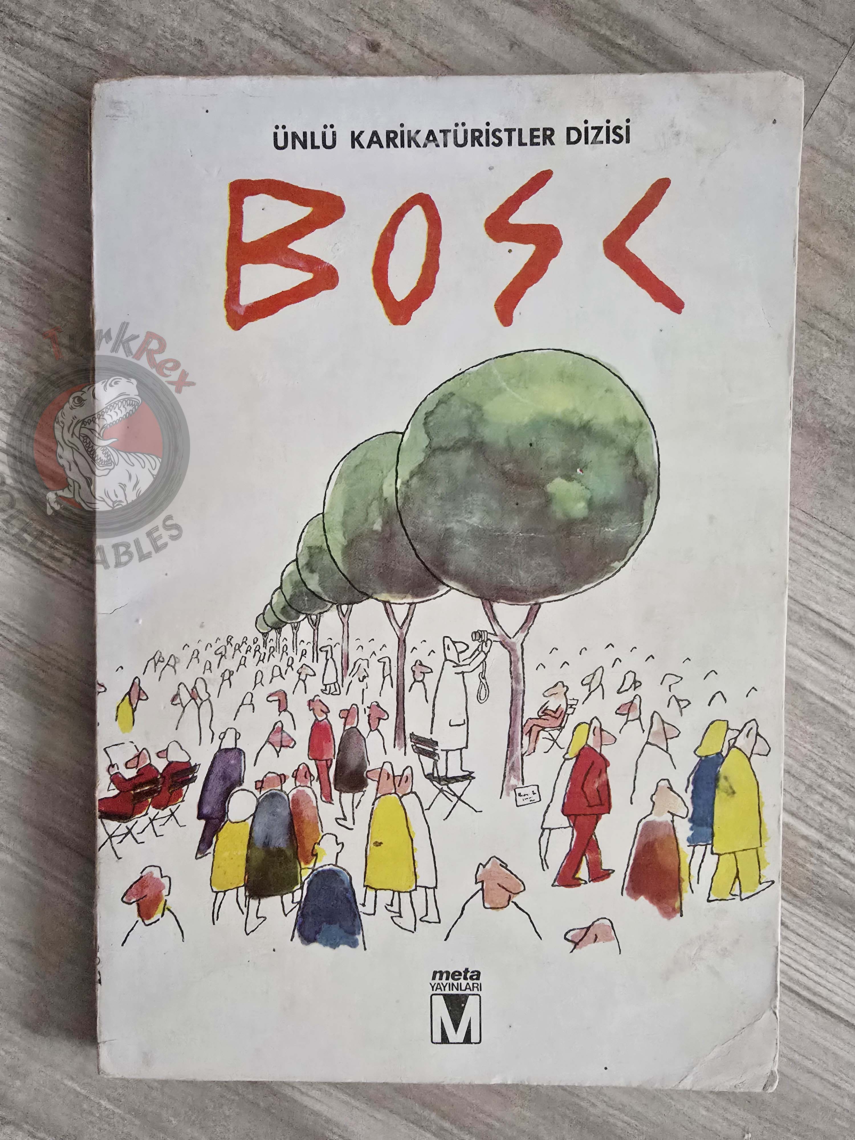 Jean-Maurice Bosc 1978 Famous Cartoonists Series Turkish Comic Turkey