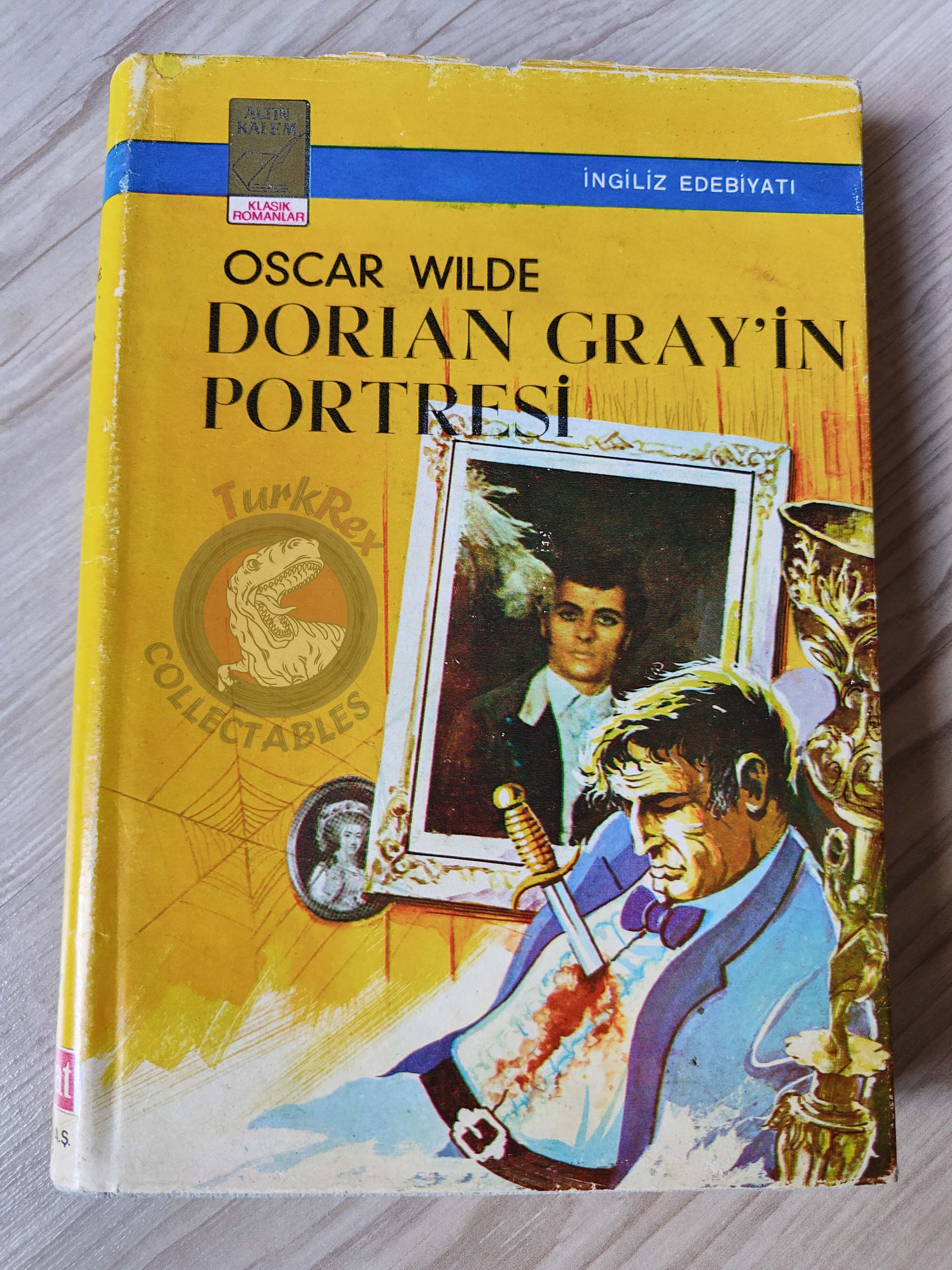 Oscar Wilde – The Picture of Dorian Gray 1971 HC/DJ Turkish Book Turkey