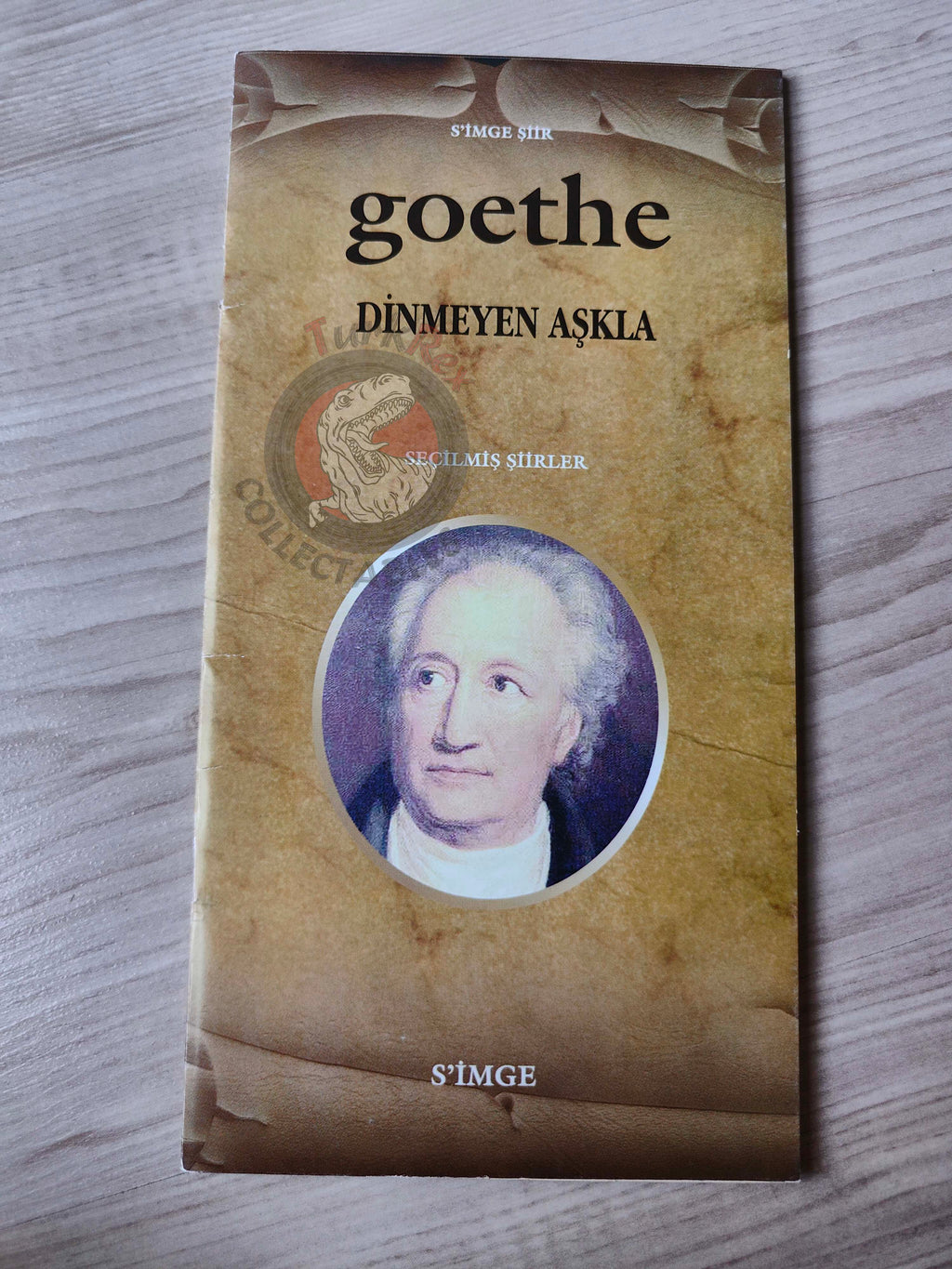 Johann Wolfgang von Goethe – Selected Poems Turkish Book Turkey