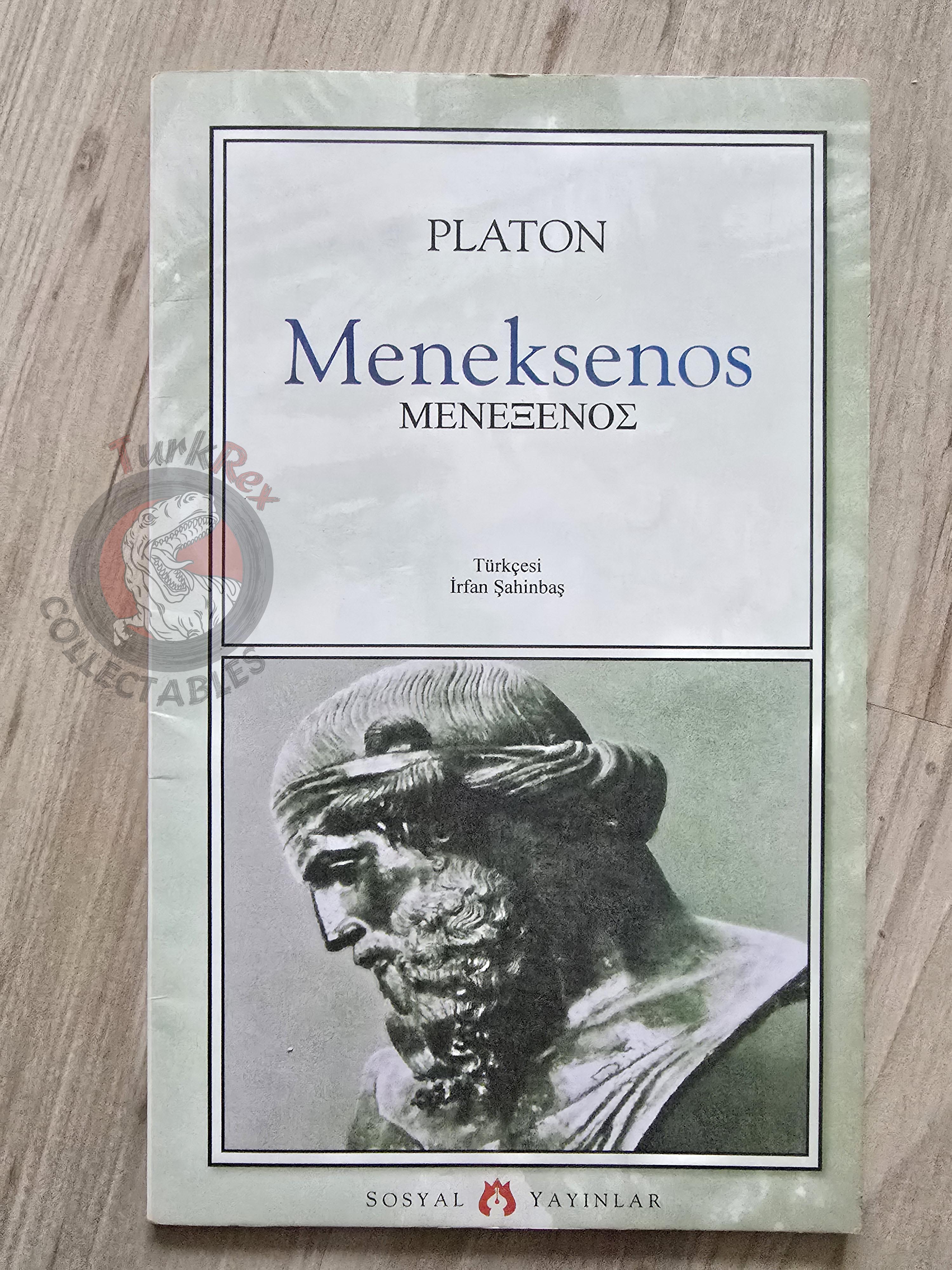 Plato – Menexenus 2001 Turkish Book Turkey