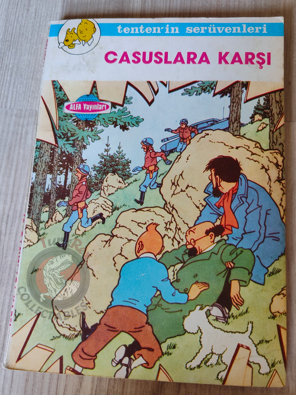 Tintin – The Calculus Affair mid 1980s Turkish Edition Comic Turkey 2