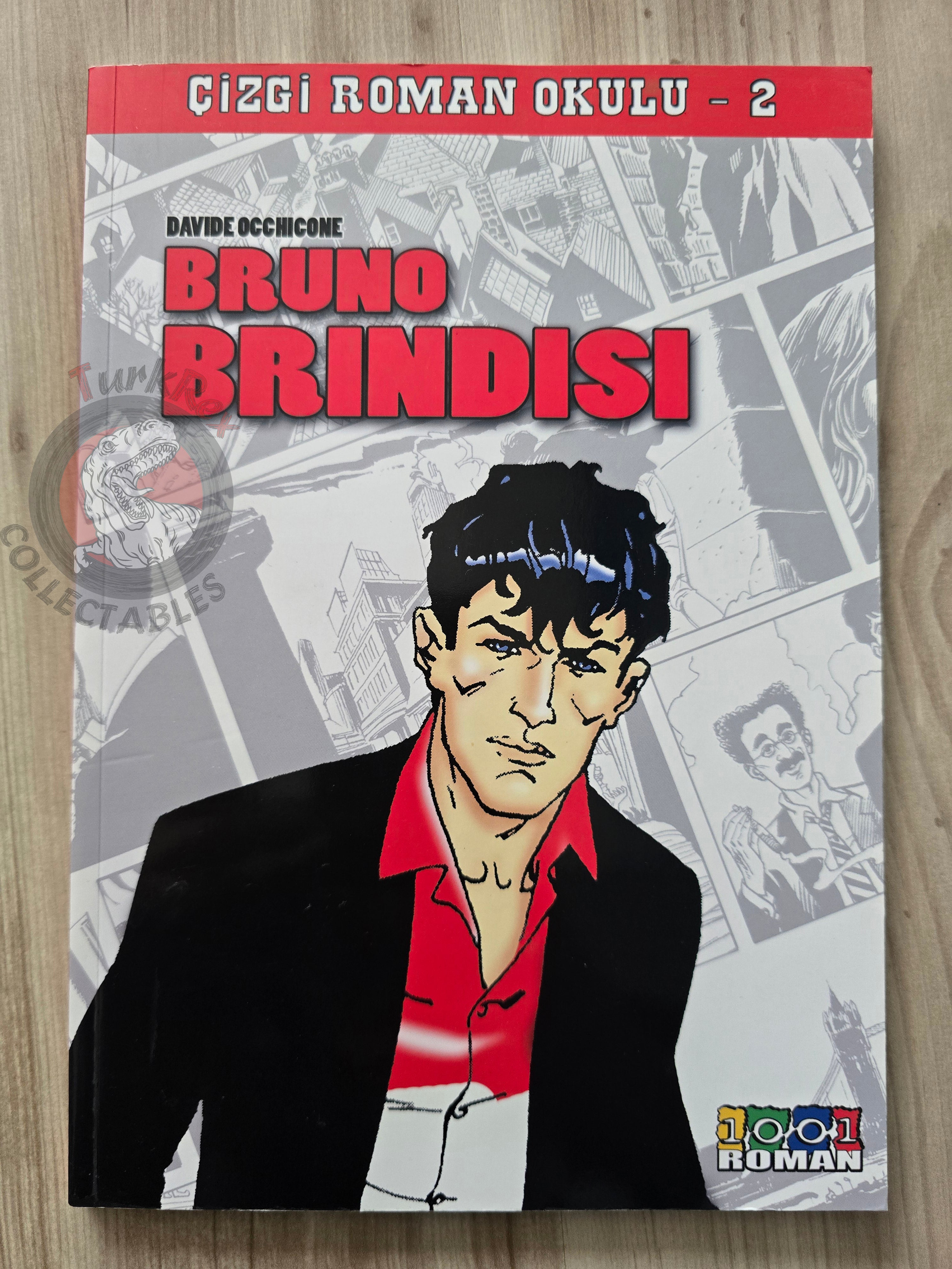 Dylan Dog - Bruno Brindisi -  Davide Occhicone Turkish Book Turkey 1st Edition