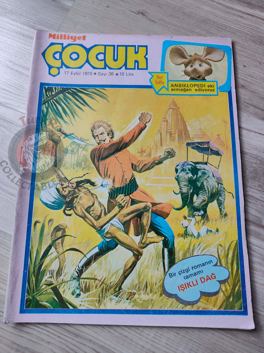 Milliyet Çocuk #38 1979 Turkish Comic Turkey Joyas Literarias Juveniles #121 Emilio Salgari