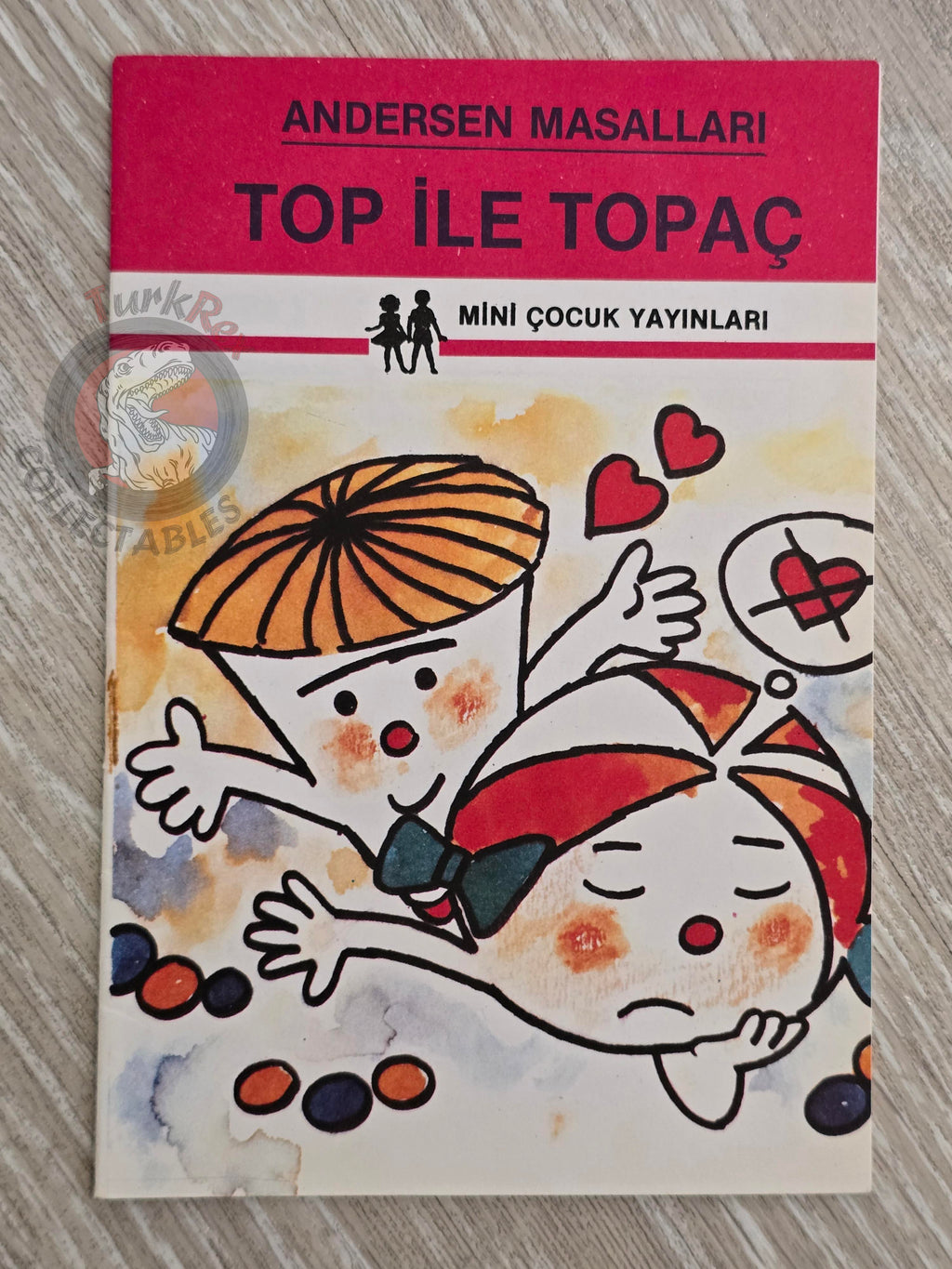 Hans Christian Andersen – The Top and Ball 1994 Turkish Book Turkey Illustrated