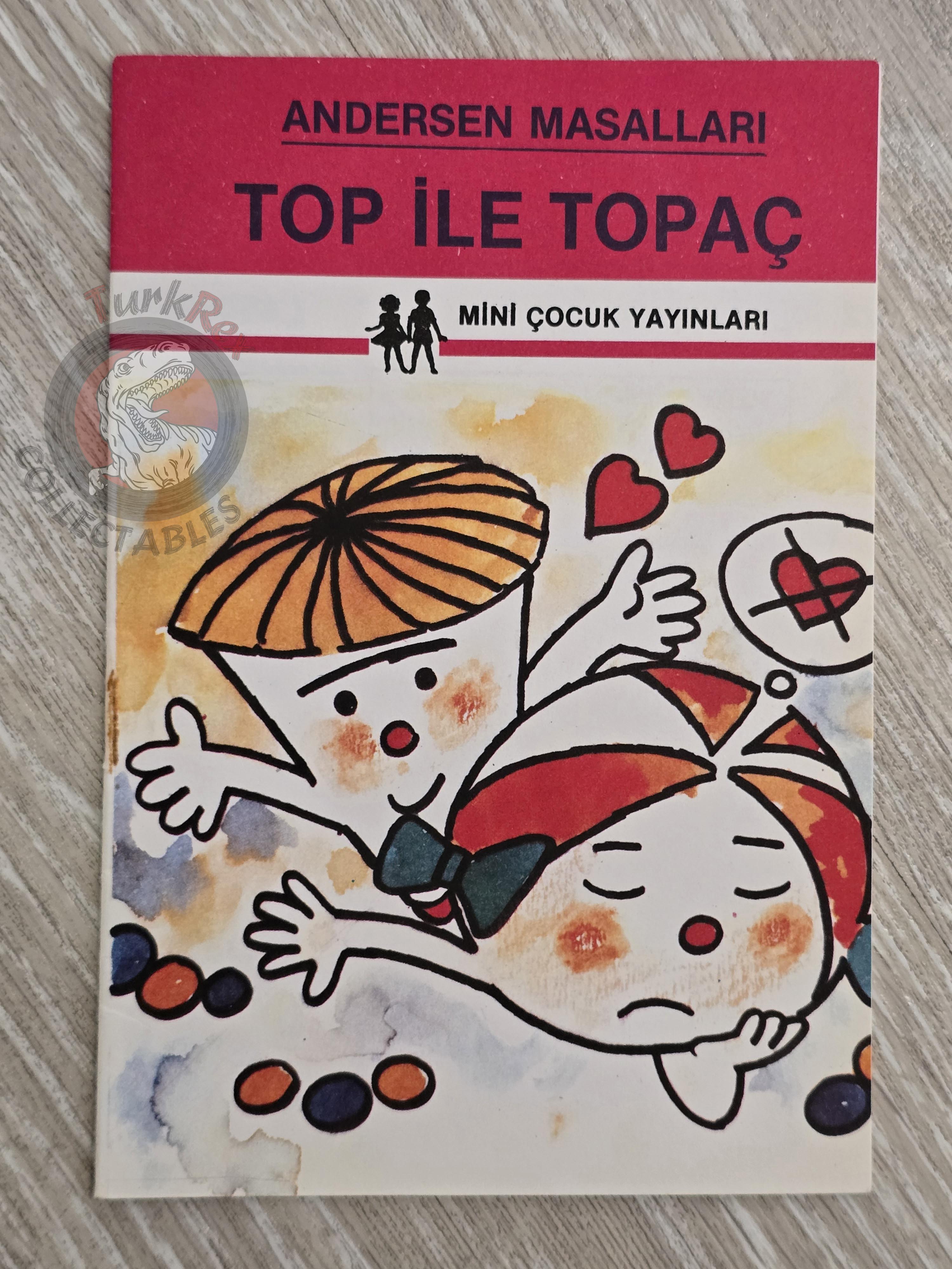 Hans Christian Andersen – The Top and Ball 1994 Turkish Book Turkey Illustrated