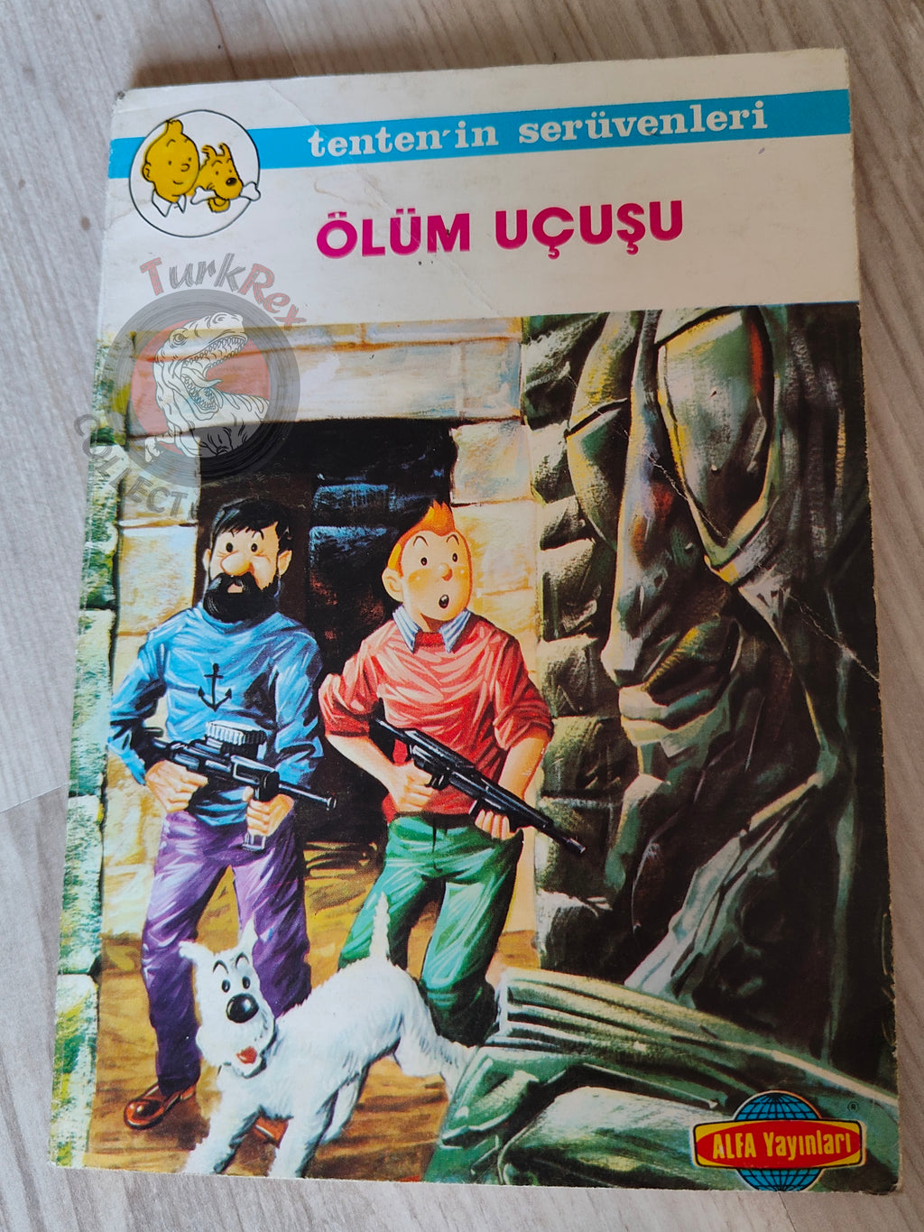 Tintin – Flight 714 to Sydney  mid 1980s Turkish Edition Comic Turkey 2