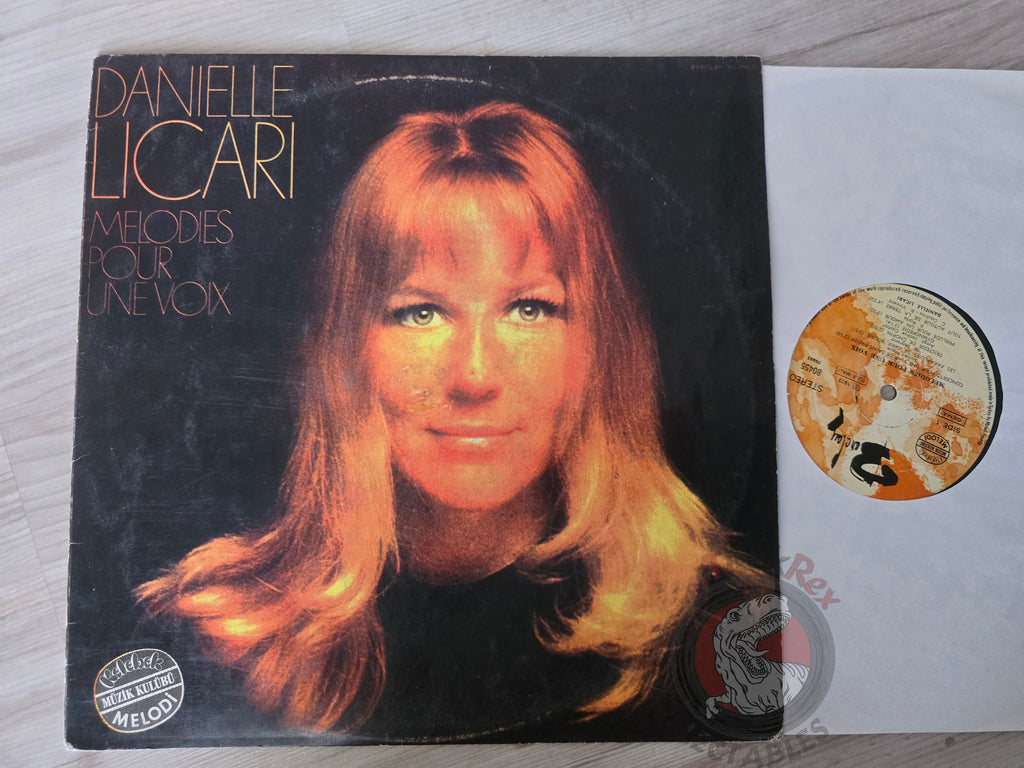 Danielle Licari – Melodies Pour Une Voix Turkish Club Pressing Vinyl Turkey Edition