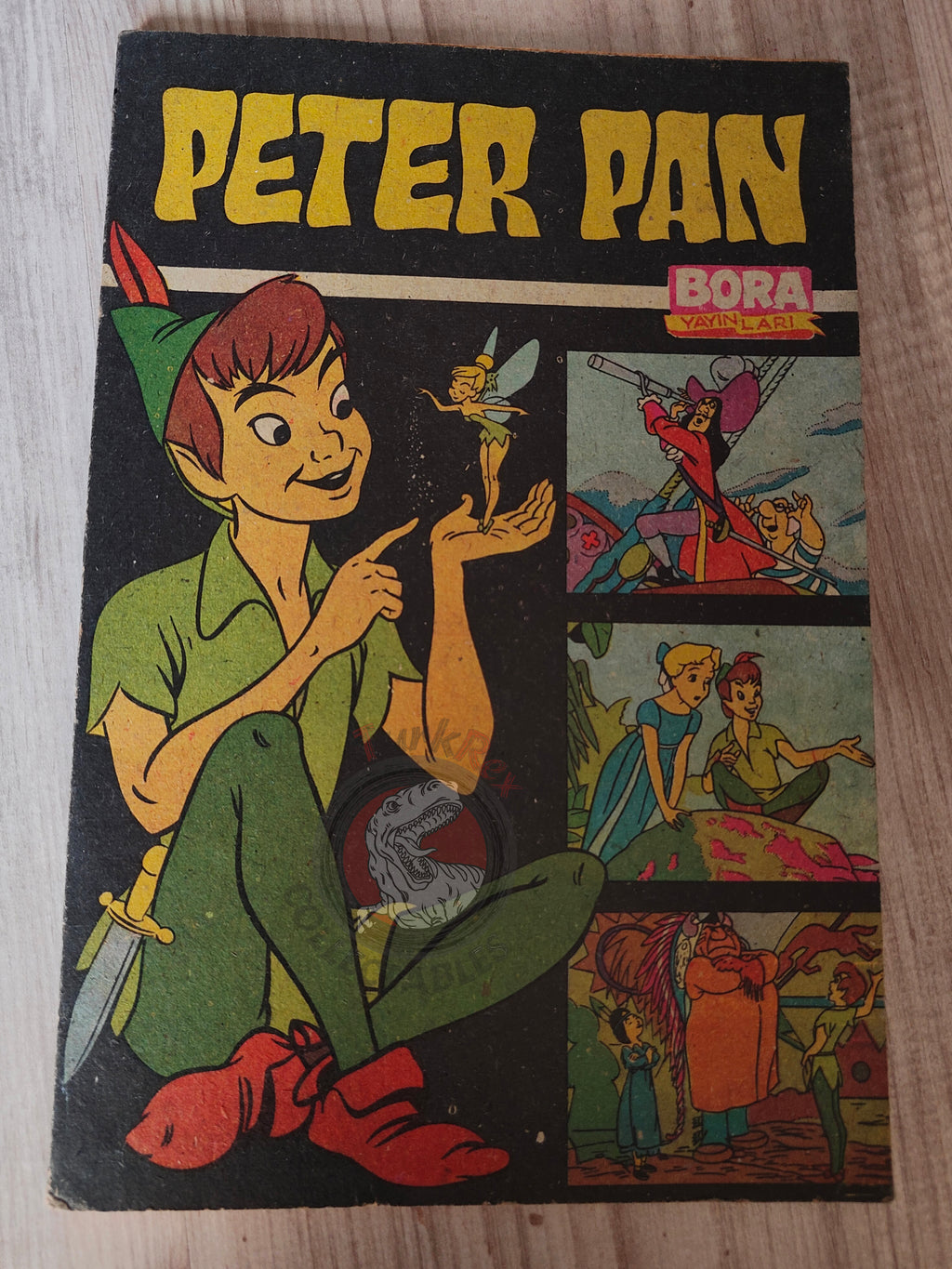 Peter Pan –  Altın Seri #24 80s Turkish Comic Turkey Walt Disney