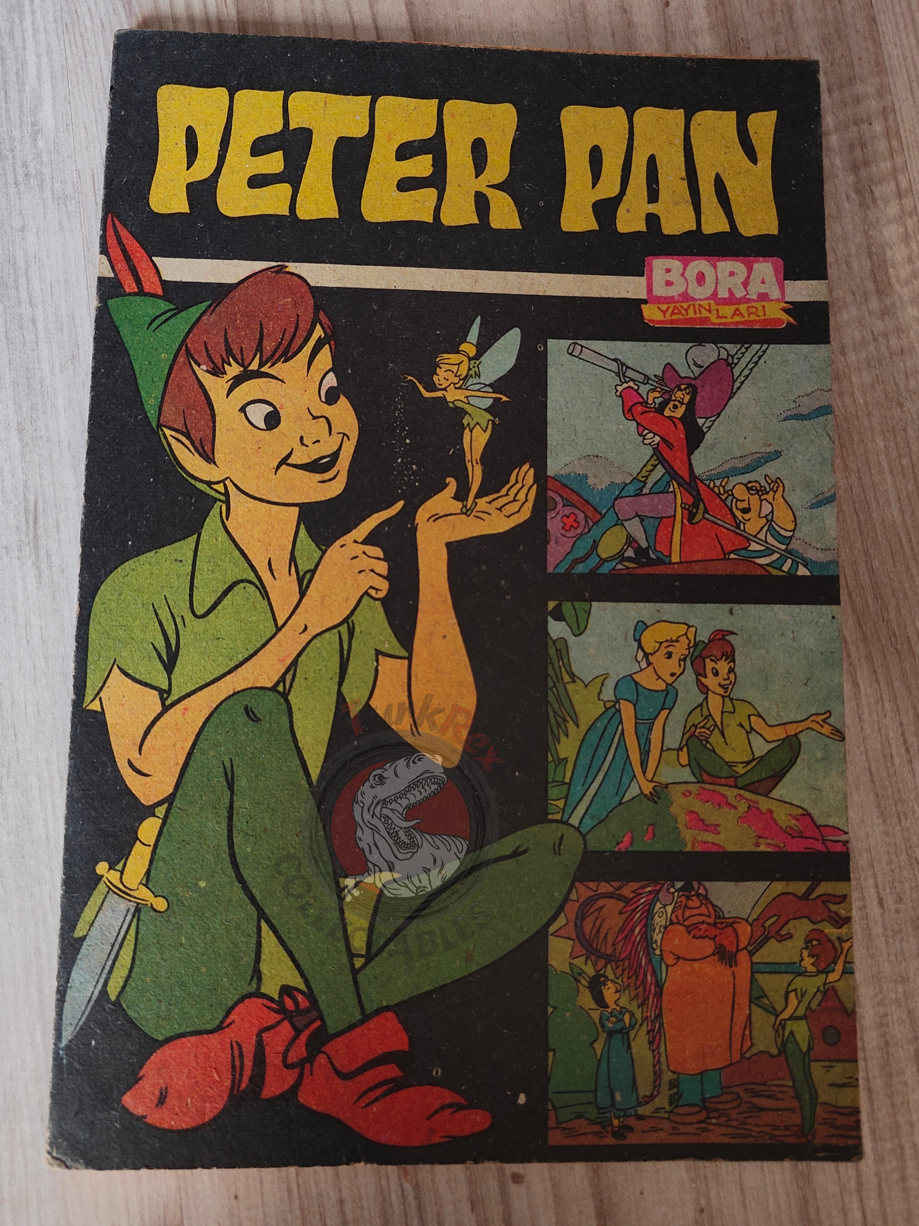 Peter Pan –  Altın Seri #24 80s Turkish Comic Turkey Walt Disney
