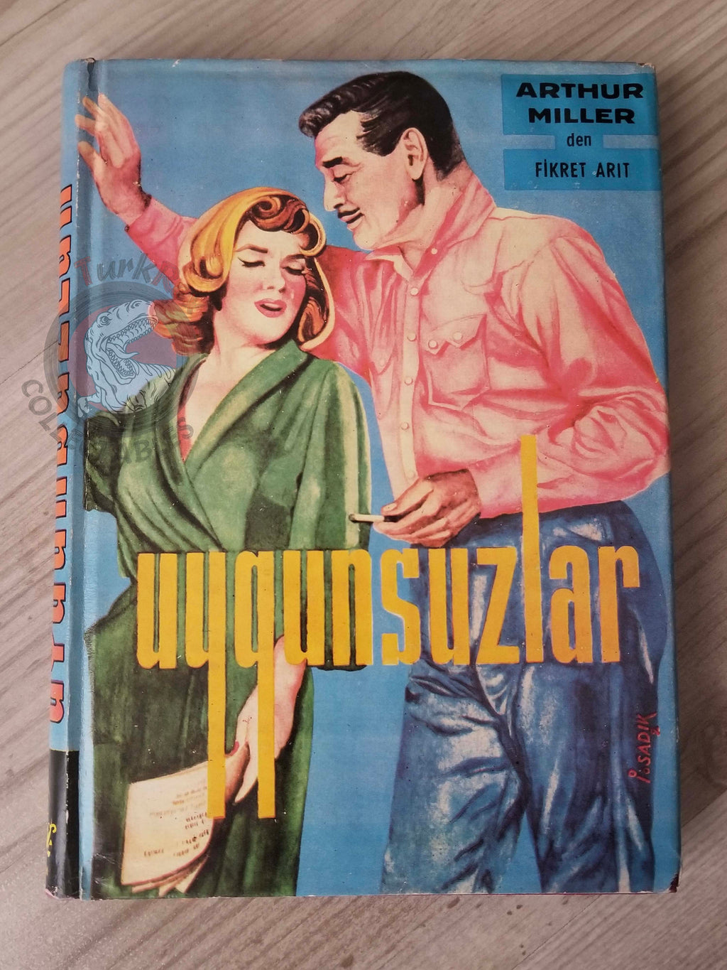 Arthur Miller – The Misfits 1961 HC/DJ Turkish Book Turkey Marilyn Monroe
